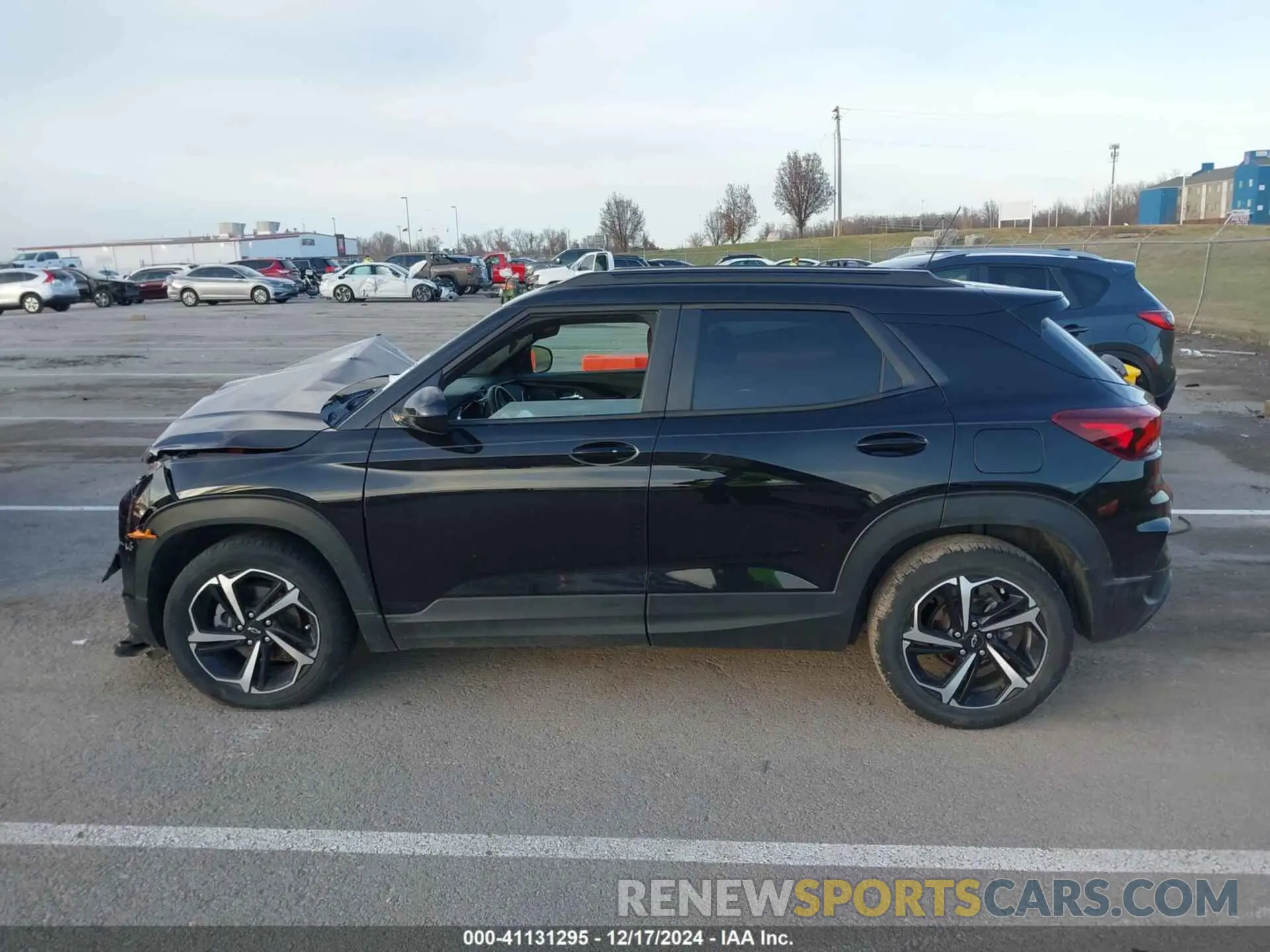 14 fotografías del automóvil dañado KL79MTSL4MB078003 CHEVROLET TRAILBLAZER 2021