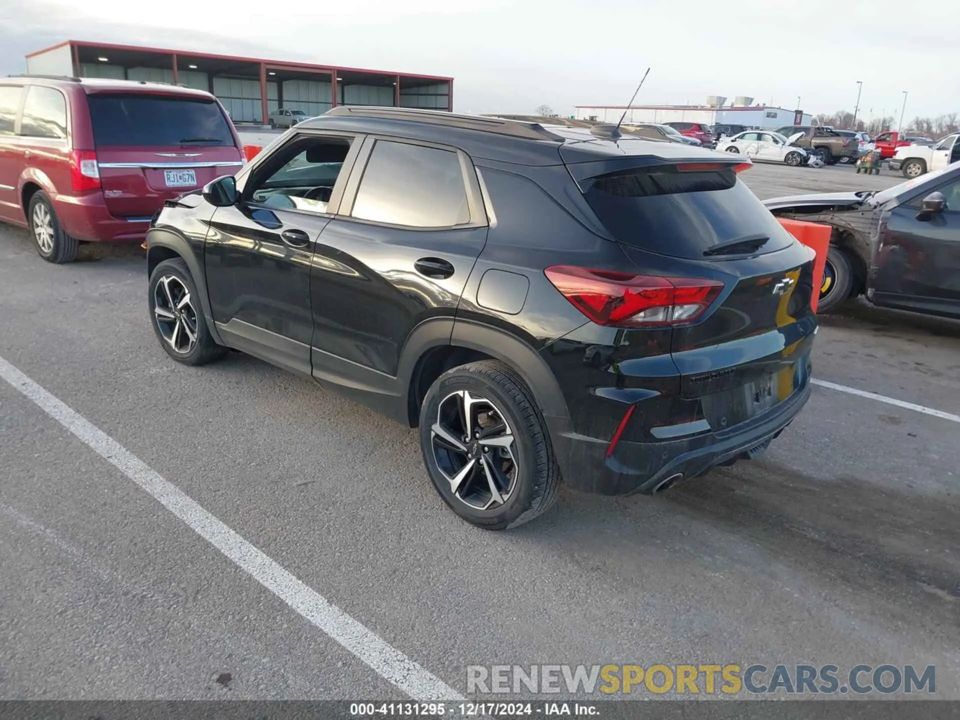 3 fotografías del automóvil dañado KL79MTSL4MB078003 CHEVROLET TRAILBLAZER 2021