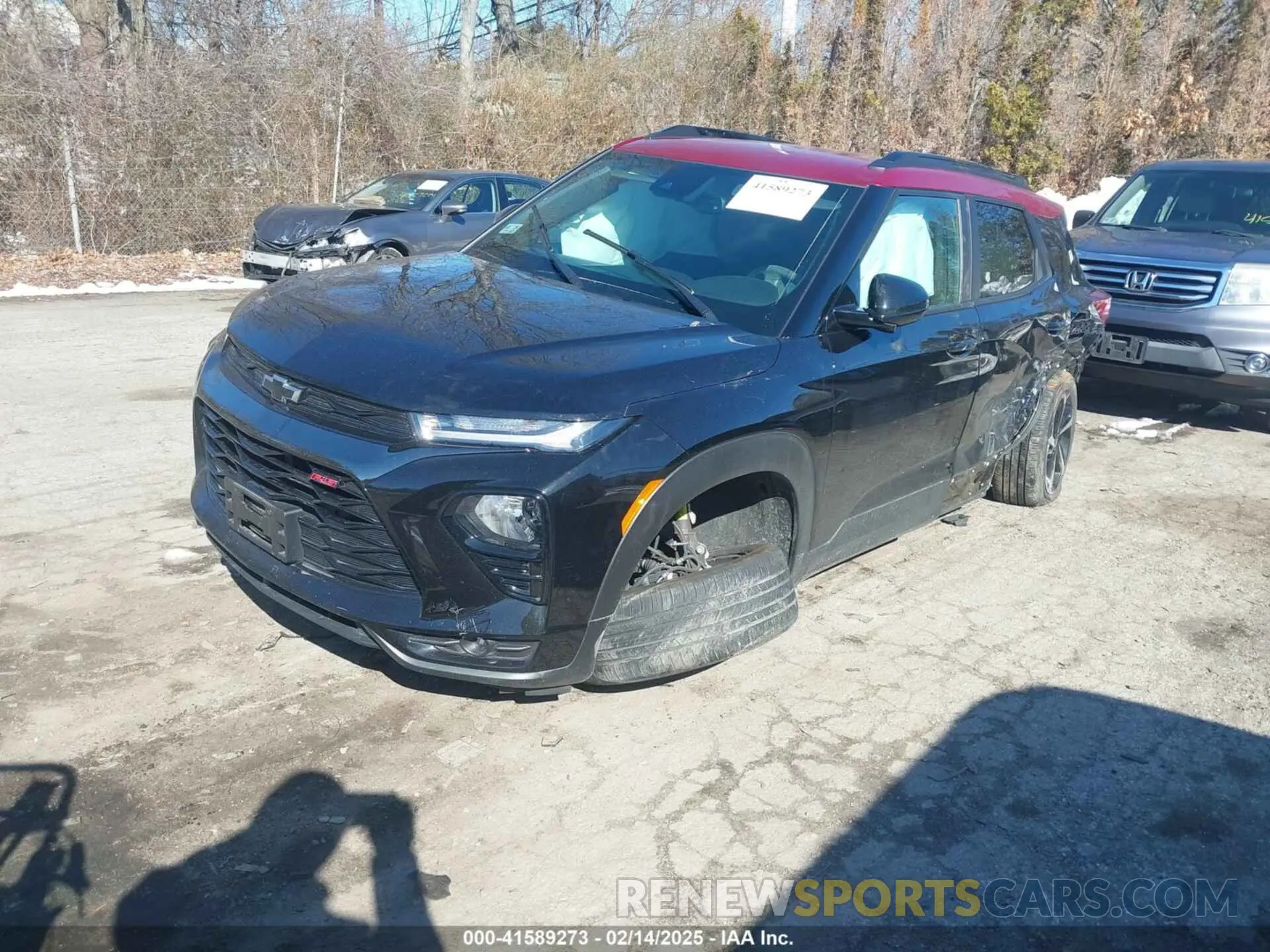 2 fotografías del automóvil dañado KL79MTSL6MB111695 CHEVROLET TRAILBLAZER 2021