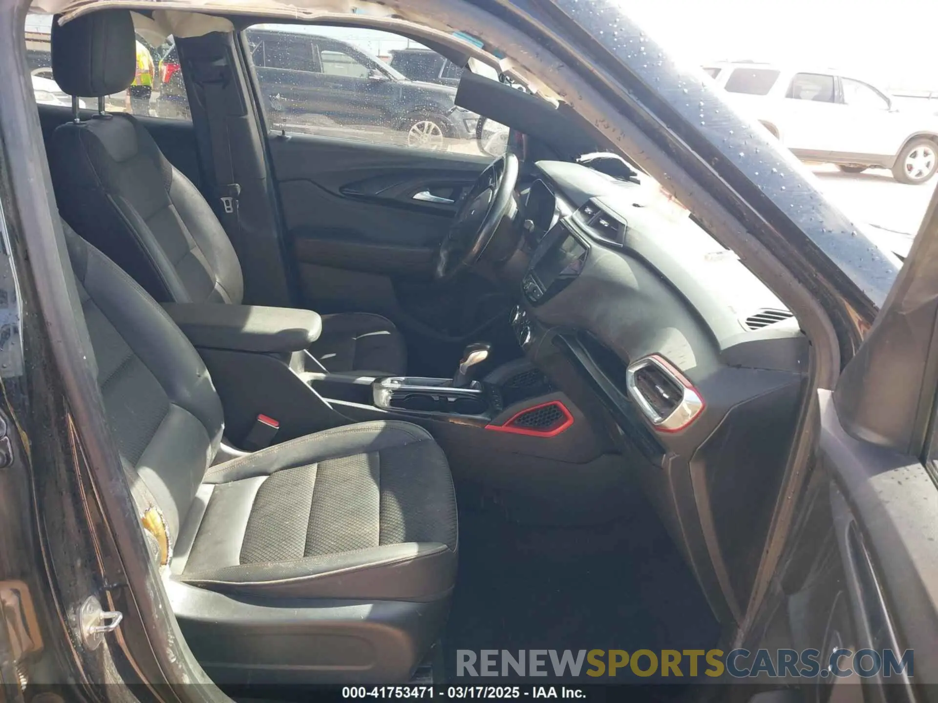 5 fotografías del automóvil dañado KL79MTSL7MB092543 CHEVROLET TRAILBLAZER 2021