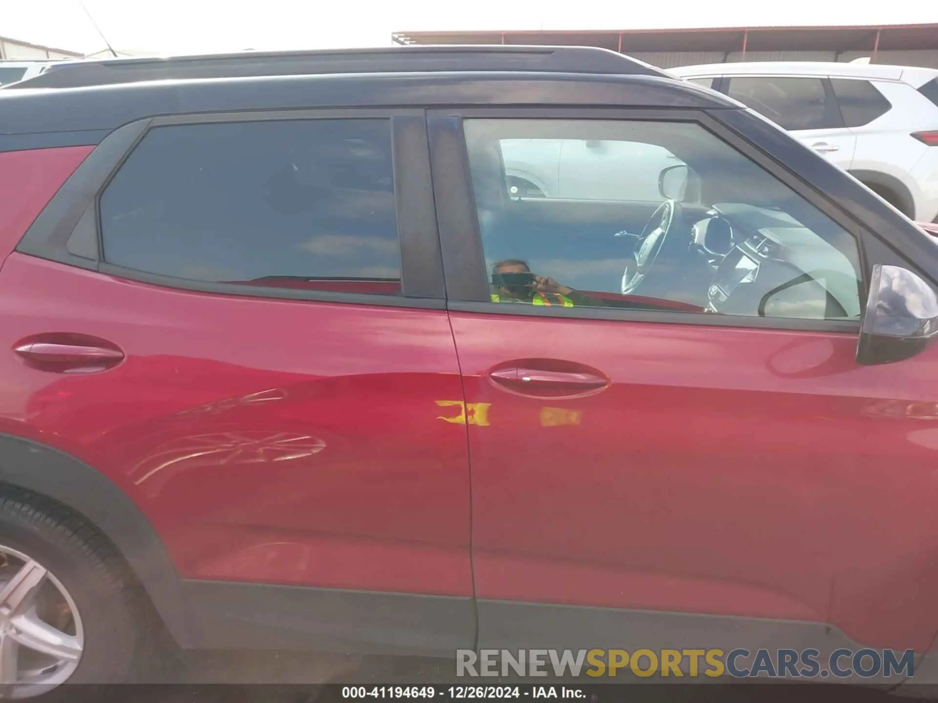 13 fotografías del automóvil dañado KL79MTSL8MB082779 CHEVROLET TRAILBLAZER 2021