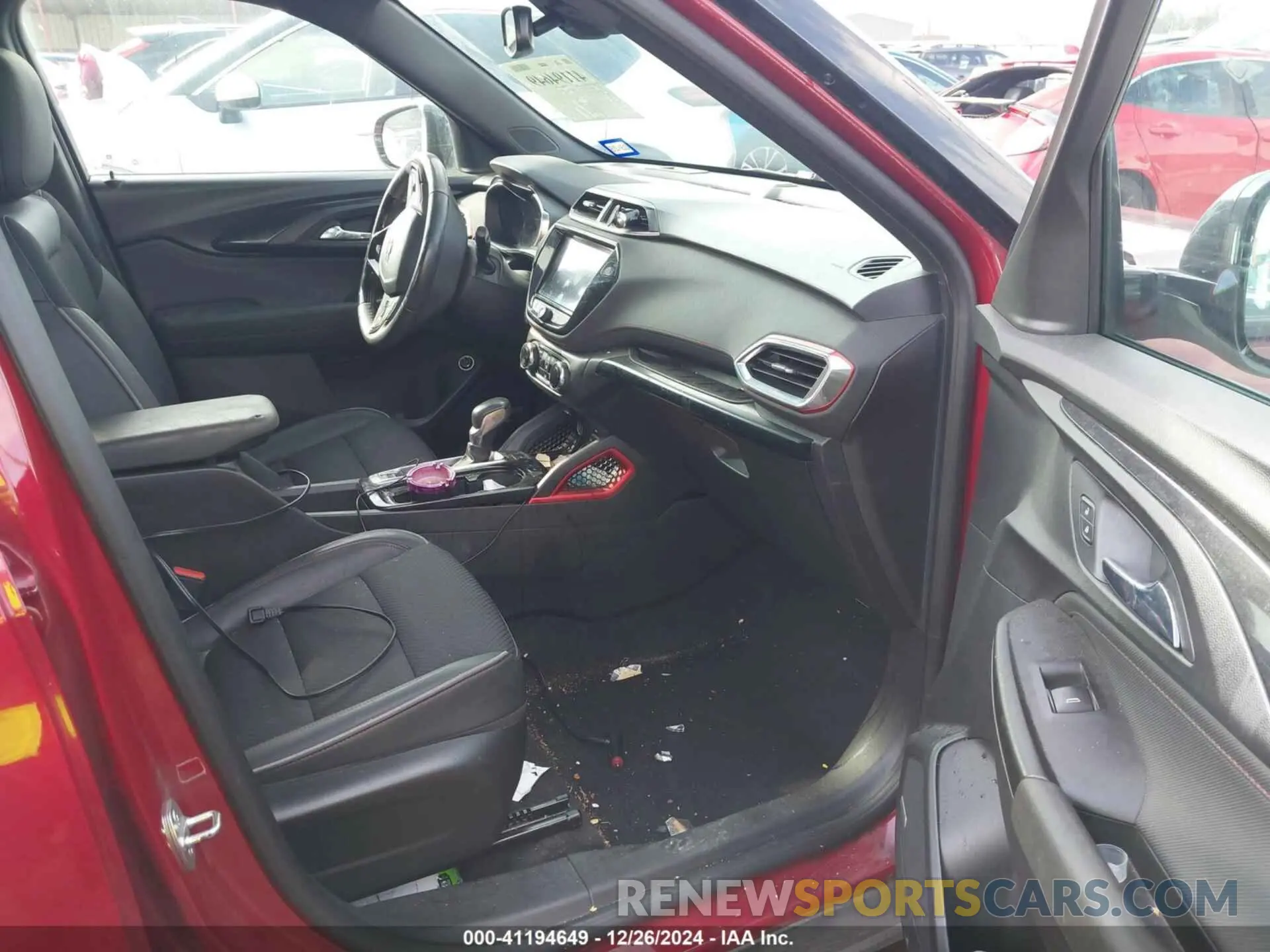 5 fotografías del automóvil dañado KL79MTSL8MB082779 CHEVROLET TRAILBLAZER 2021