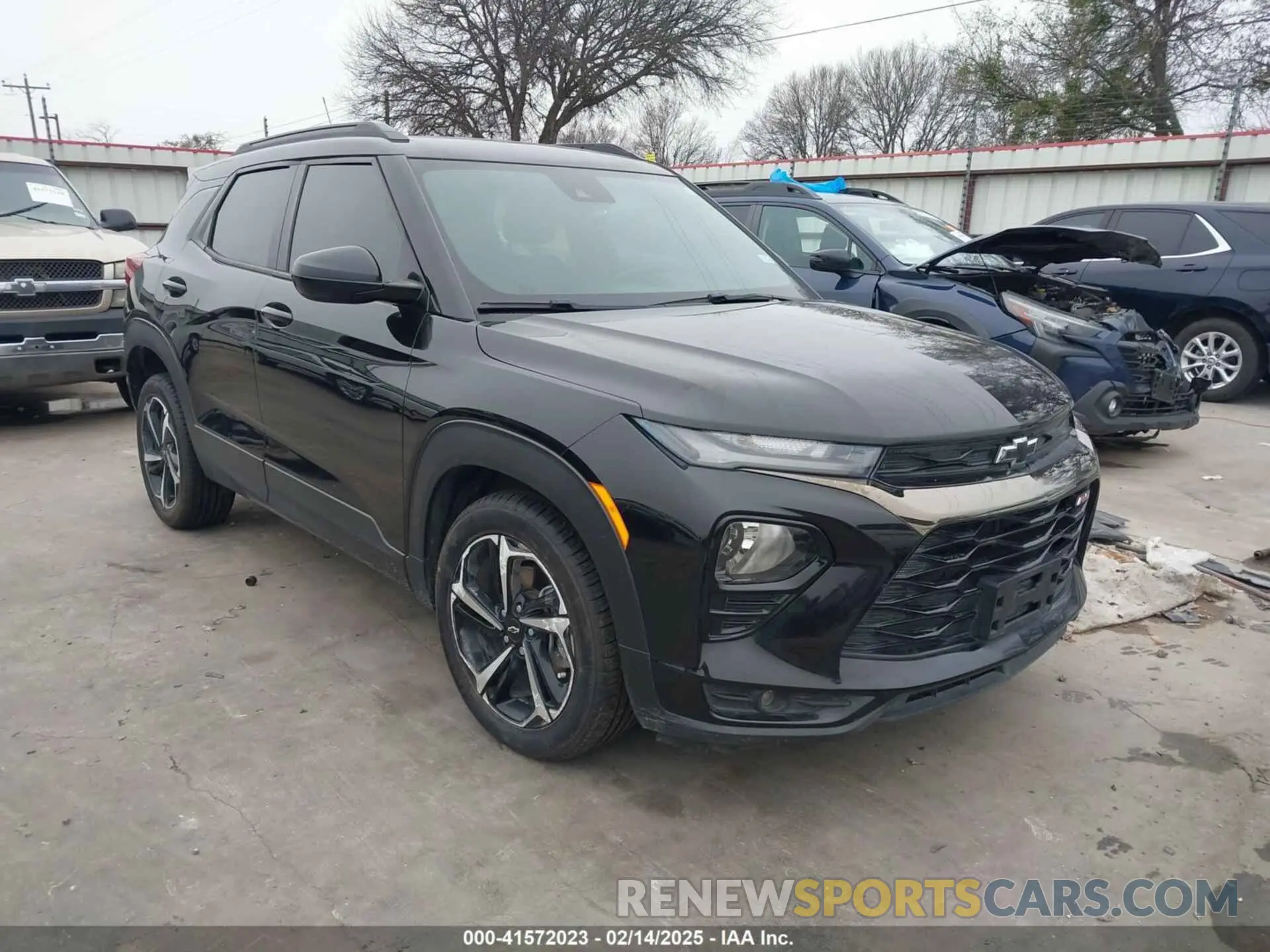 1 fotografías del automóvil dañado KL79MTSLXMB053106 CHEVROLET TRAILBLAZER 2021