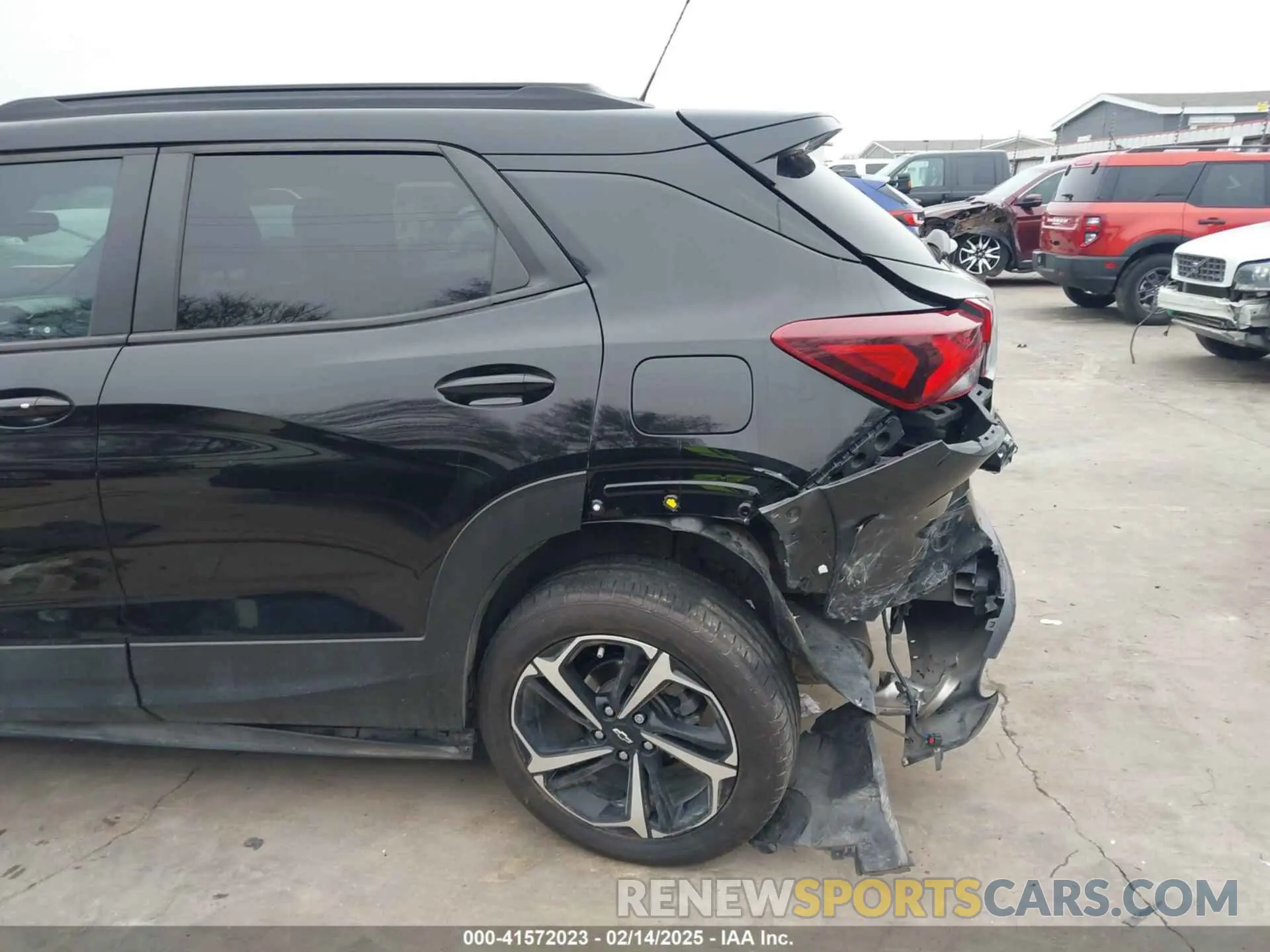 18 fotografías del automóvil dañado KL79MTSLXMB053106 CHEVROLET TRAILBLAZER 2021