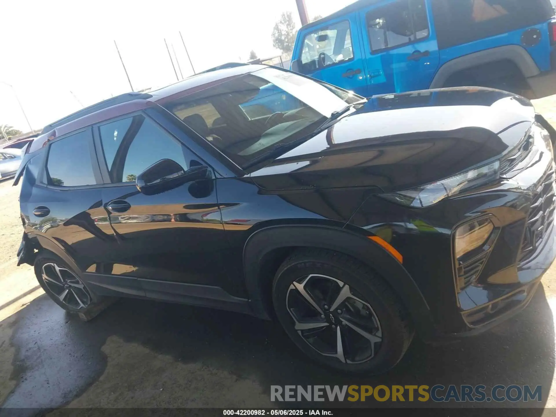 13 fotografías del automóvil dañado KL79MUSL2MB023216 CHEVROLET TRAILBLAZER 2021