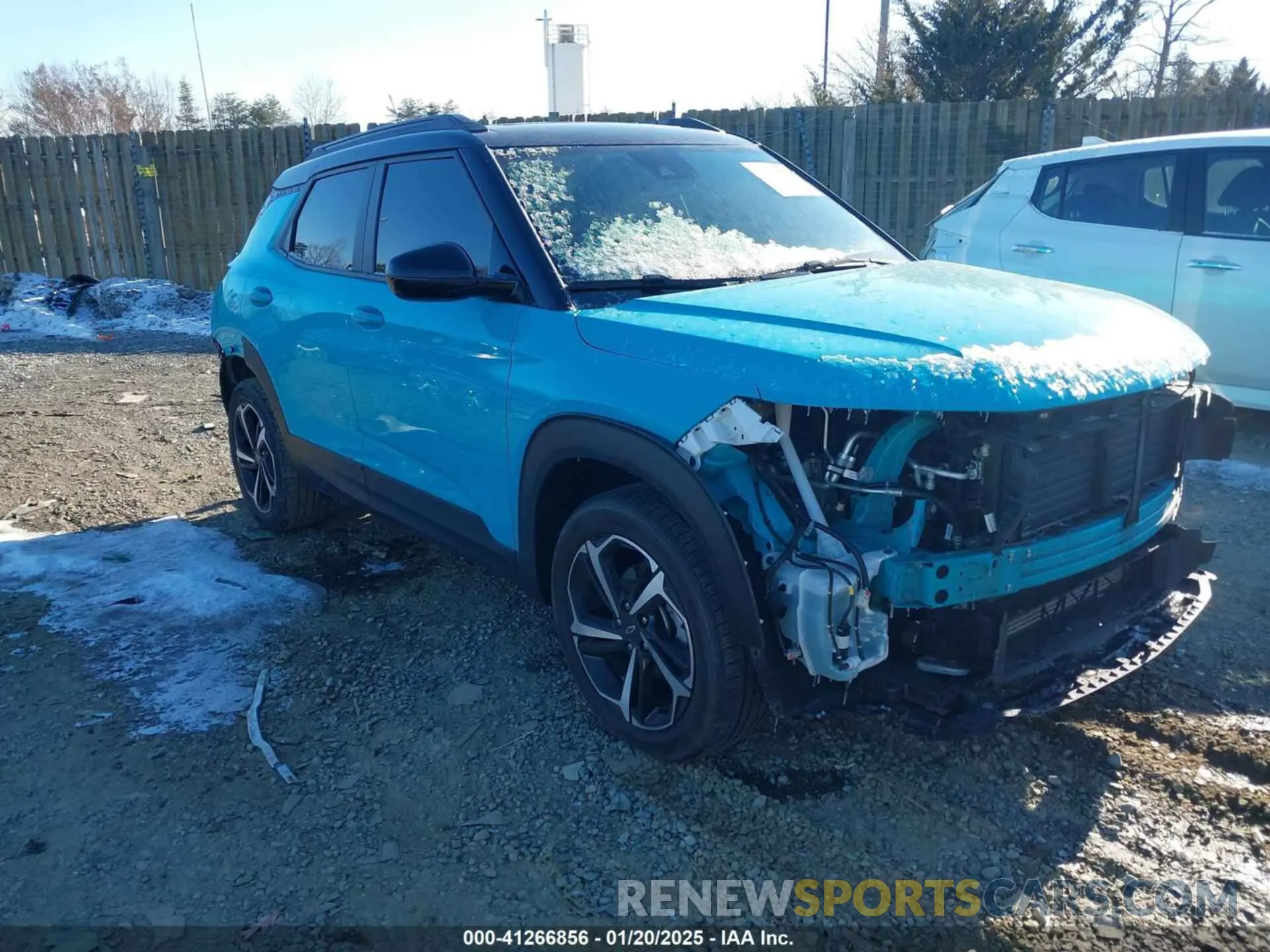 1 fotografías del automóvil dañado KL79MUSL3MB003704 CHEVROLET TRAILBLAZER 2021