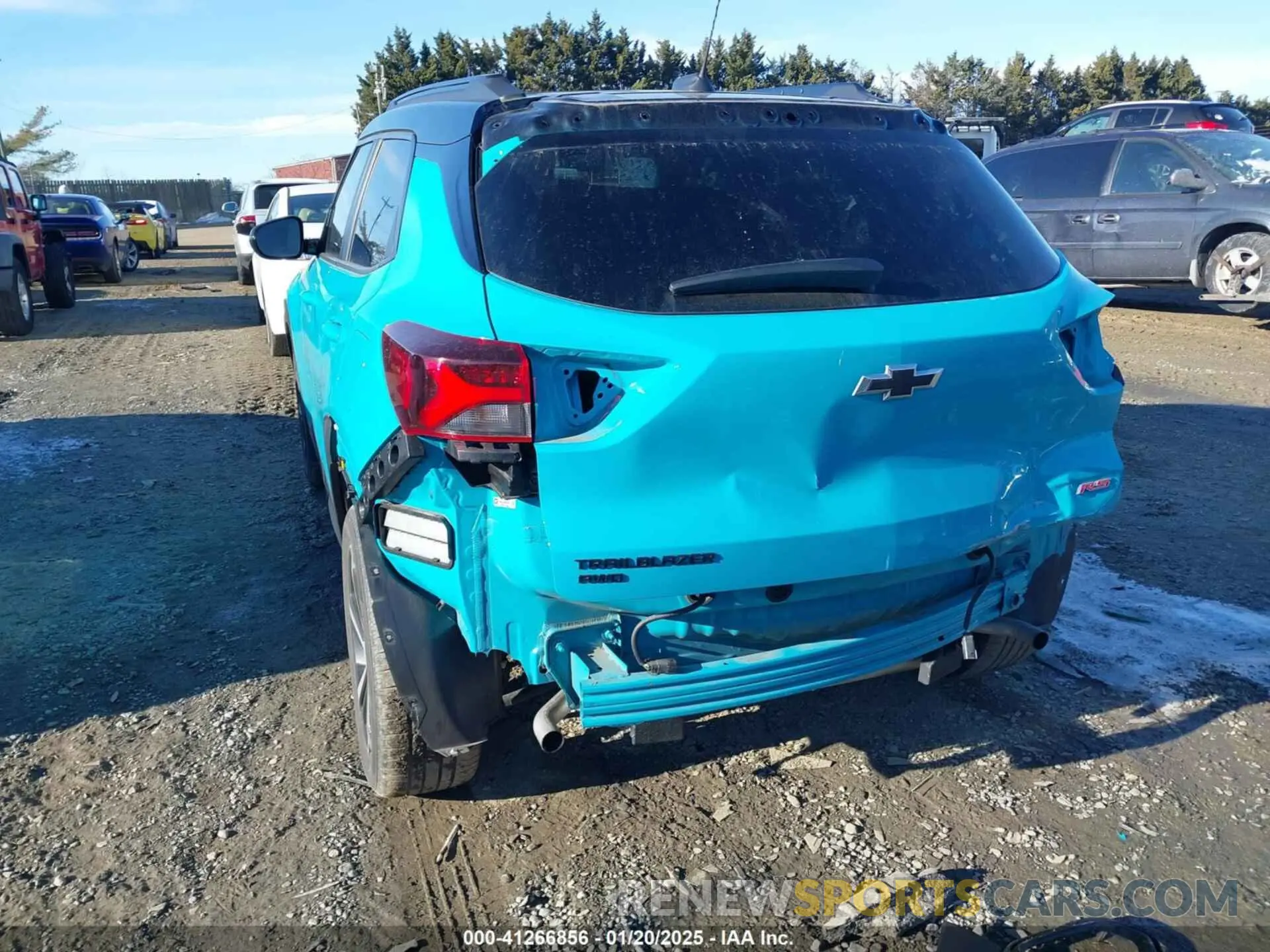 18 fotografías del automóvil dañado KL79MUSL3MB003704 CHEVROLET TRAILBLAZER 2021