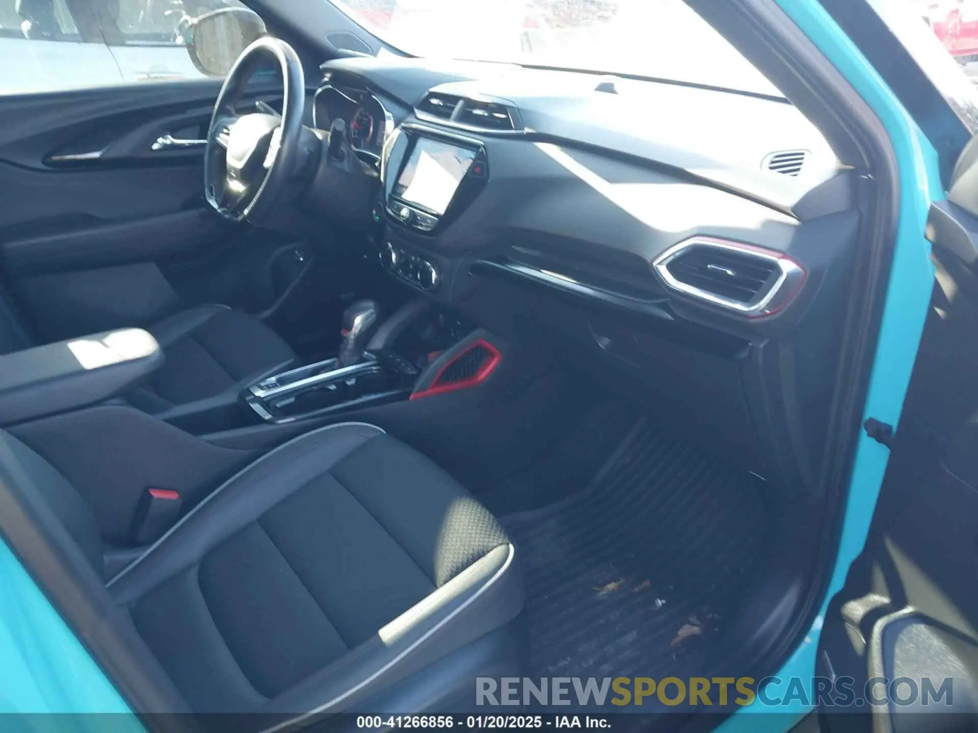 5 fotografías del automóvil dañado KL79MUSL3MB003704 CHEVROLET TRAILBLAZER 2021