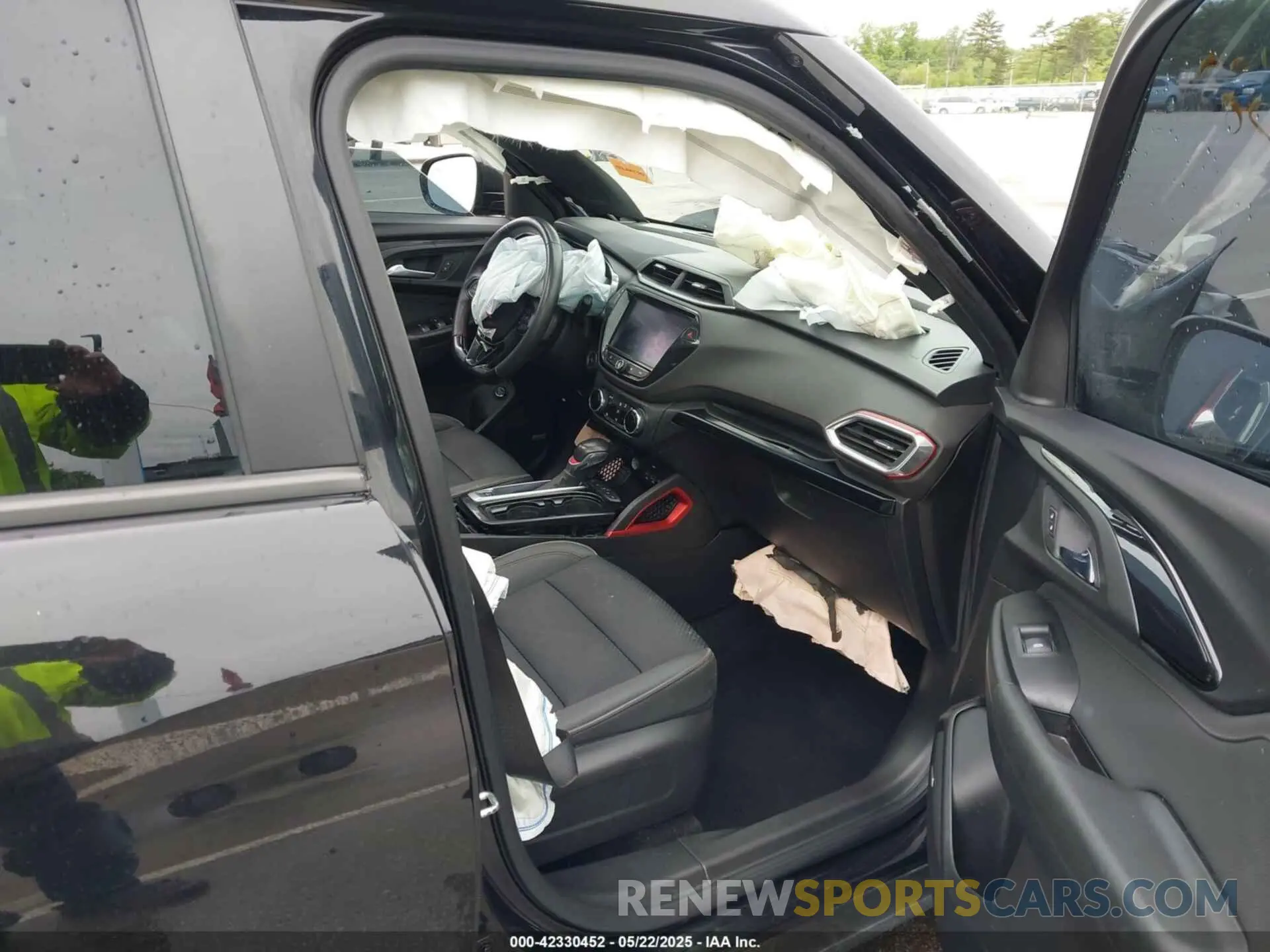 5 fotografías del automóvil dañado KL79MUSL6MB138398 CHEVROLET TRAILBLAZER 2021