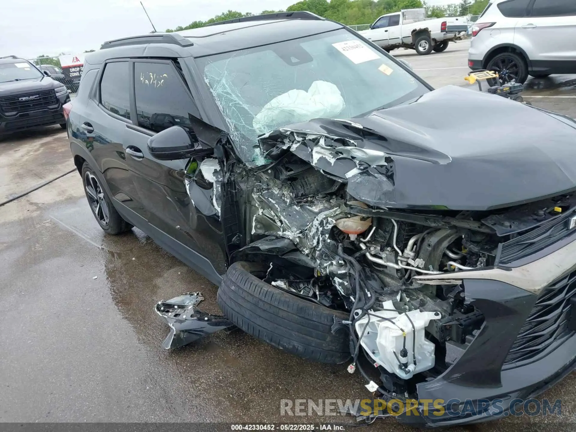 6 fotografías del automóvil dañado KL79MUSL6MB138398 CHEVROLET TRAILBLAZER 2021