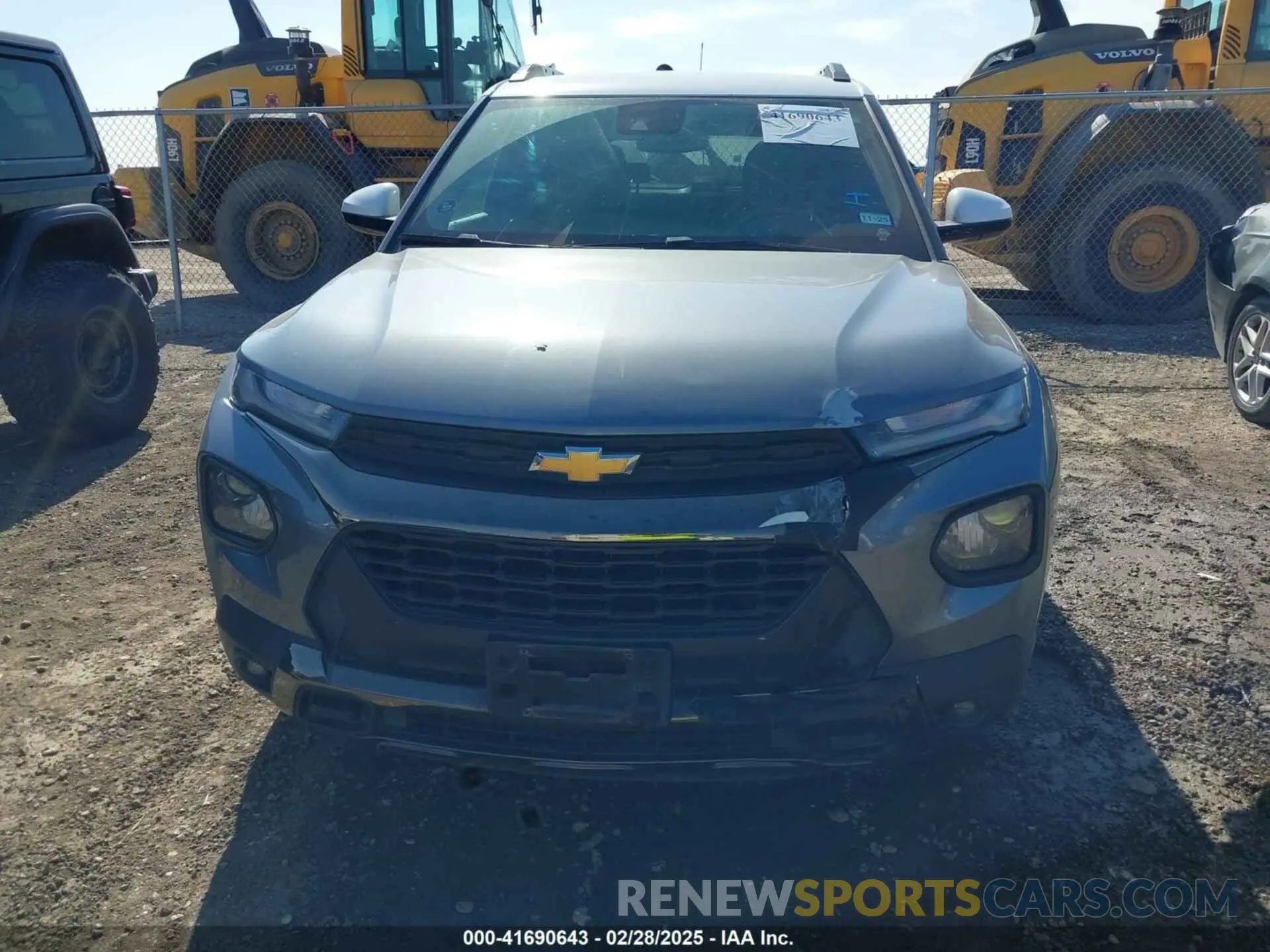 12 fotografías del automóvil dañado KL79MVSL6MB066575 CHEVROLET TRAILBLAZER 2021