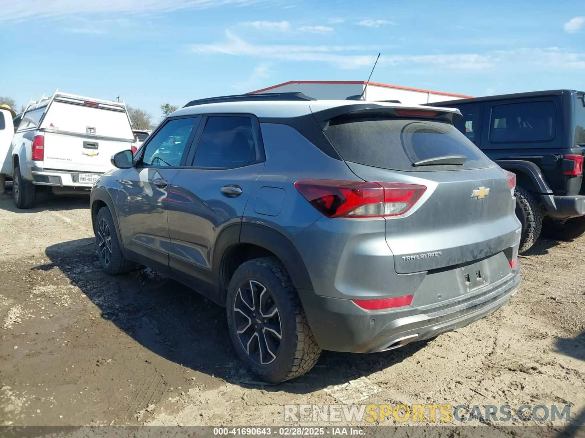 14 fotografías del automóvil dañado KL79MVSL6MB066575 CHEVROLET TRAILBLAZER 2021