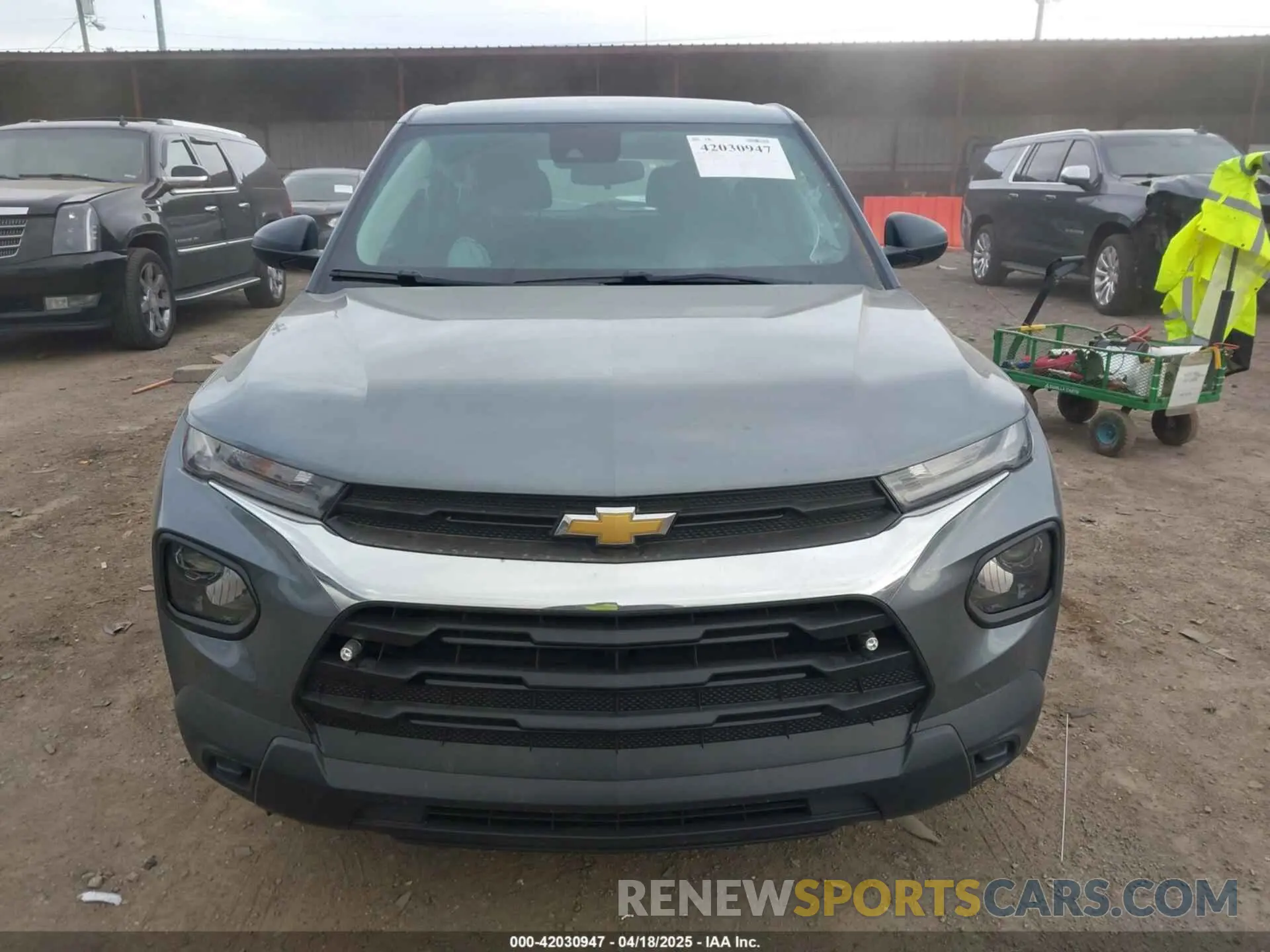 12 fotografías del automóvil dañado KL79MMS21NB073601 CHEVROLET TRAILBLAZER 2022