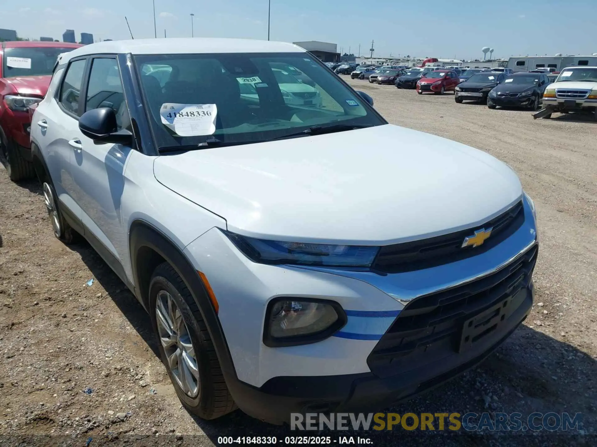 1 fotografías del automóvil dañado KL79MMS21NB103938 CHEVROLET TRAILBLAZER 2022
