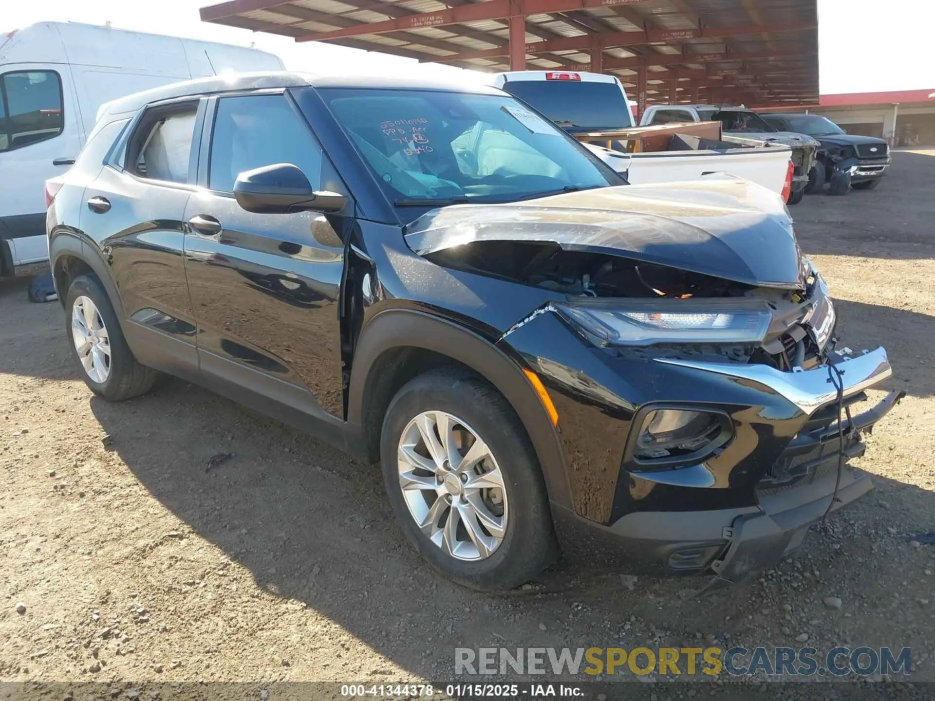 1 fotografías del automóvil dañado KL79MMS24NB142040 CHEVROLET TRAILBLAZER 2022