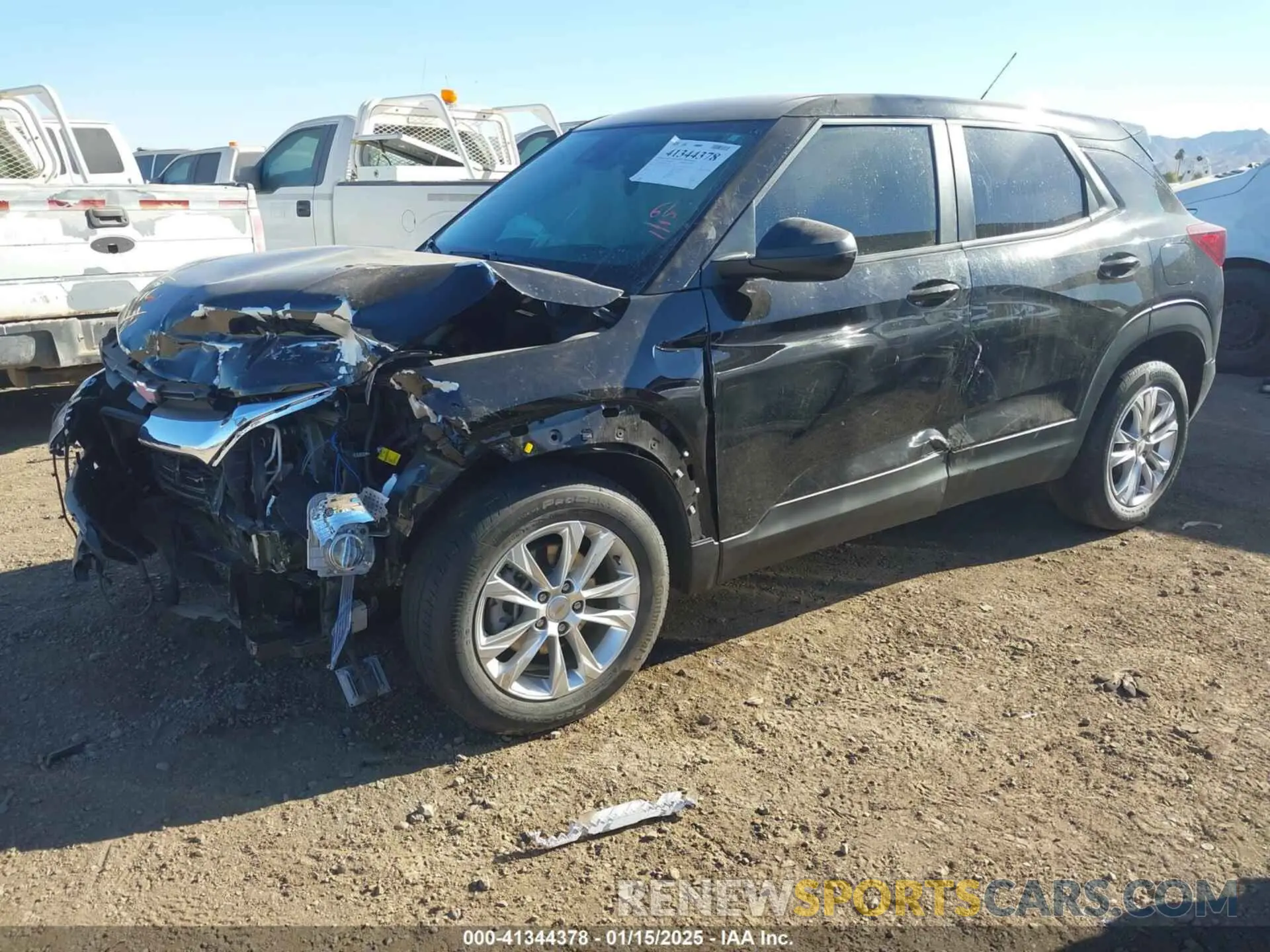 2 fotografías del automóvil dañado KL79MMS24NB142040 CHEVROLET TRAILBLAZER 2022
