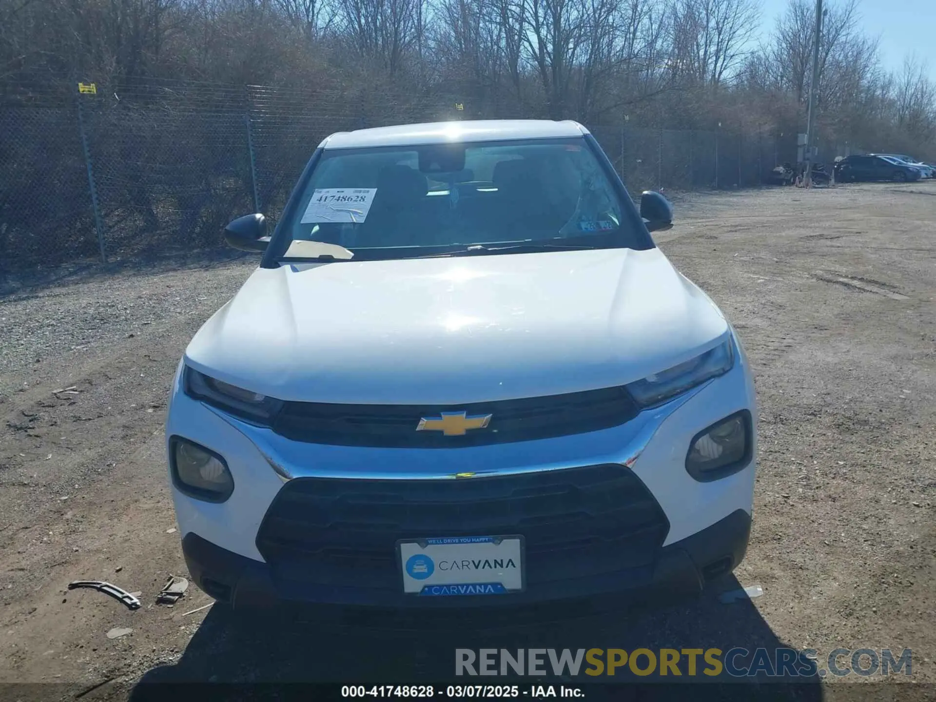 13 fotografías del automóvil dañado KL79MMS2XNB106384 CHEVROLET TRAILBLAZER 2022