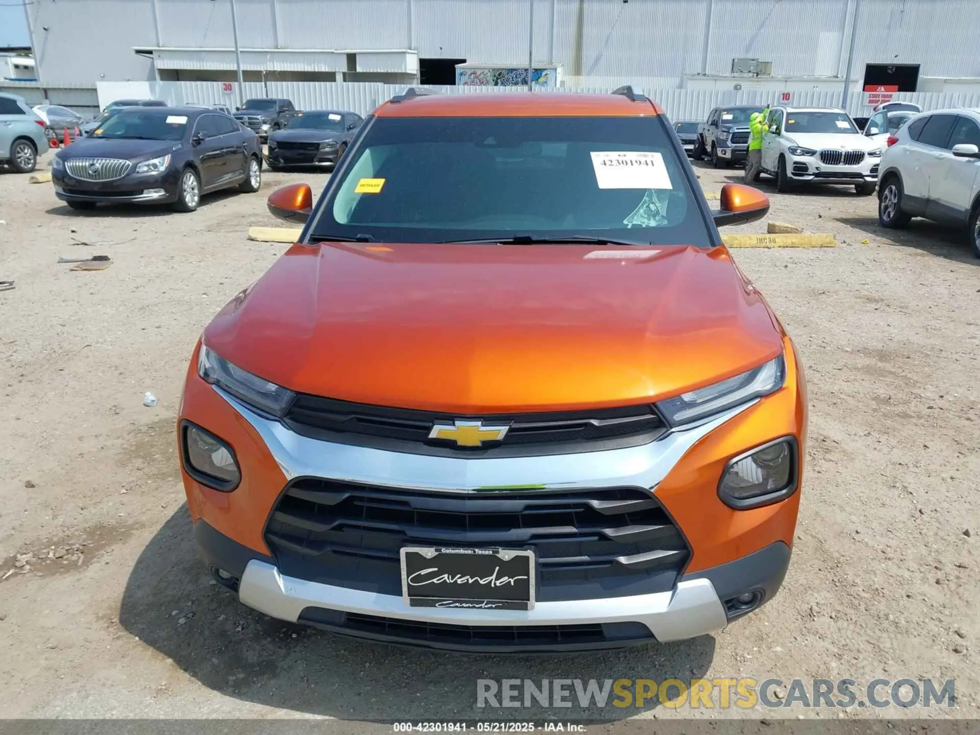 12 fotografías del automóvil dañado KL79MPS28NB115439 CHEVROLET TRAILBLAZER 2022