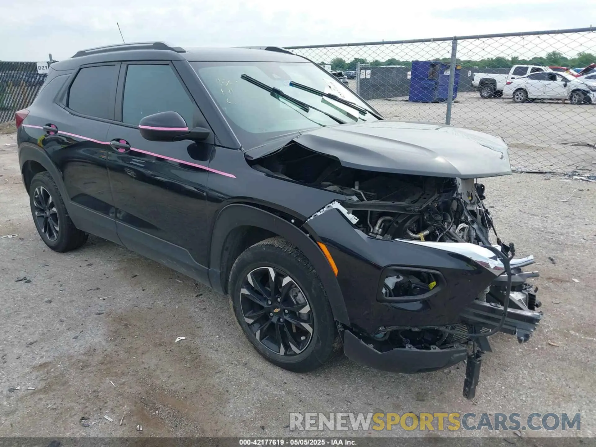1 fotografías del automóvil dañado KL79MPSL1NB041029 CHEVROLET TRAILBLAZER 2022