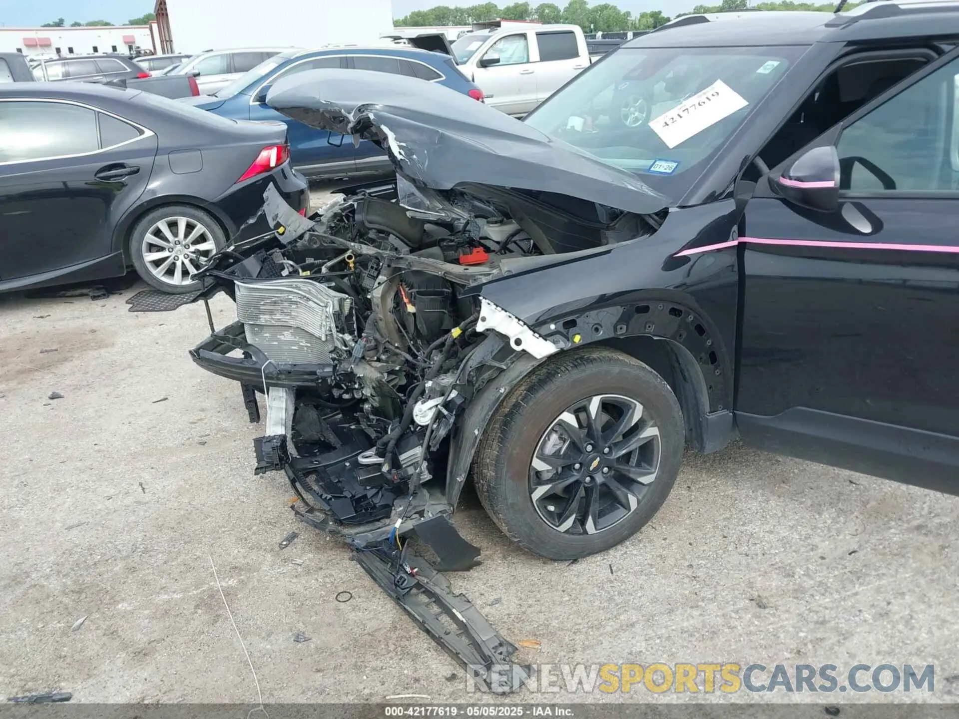 6 fotografías del automóvil dañado KL79MPSL1NB041029 CHEVROLET TRAILBLAZER 2022