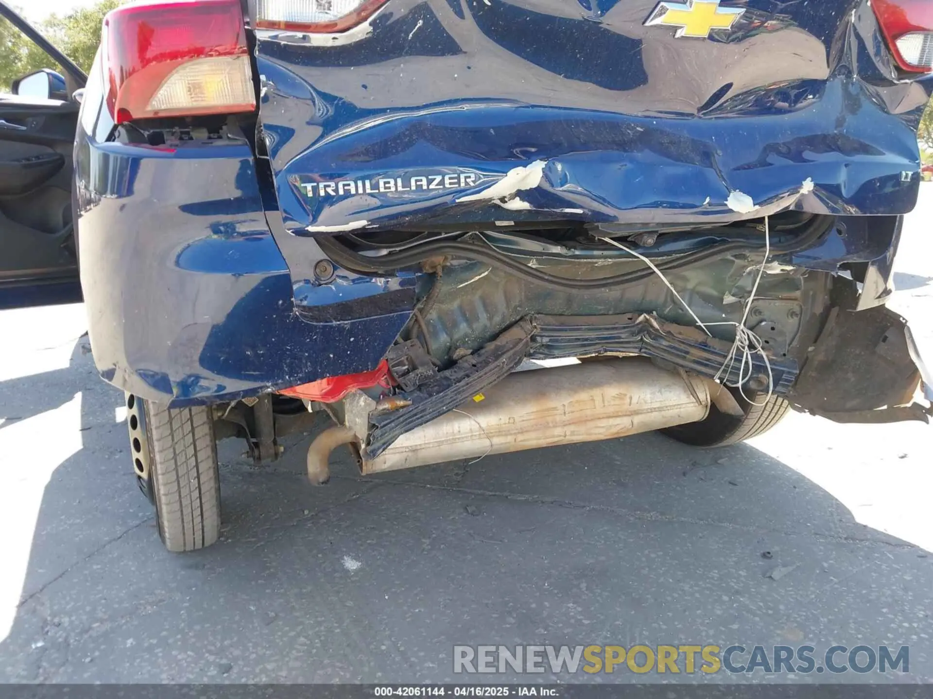 6 fotografías del automóvil dañado KL79MPSL5NB054656 CHEVROLET TRAILBLAZER 2022