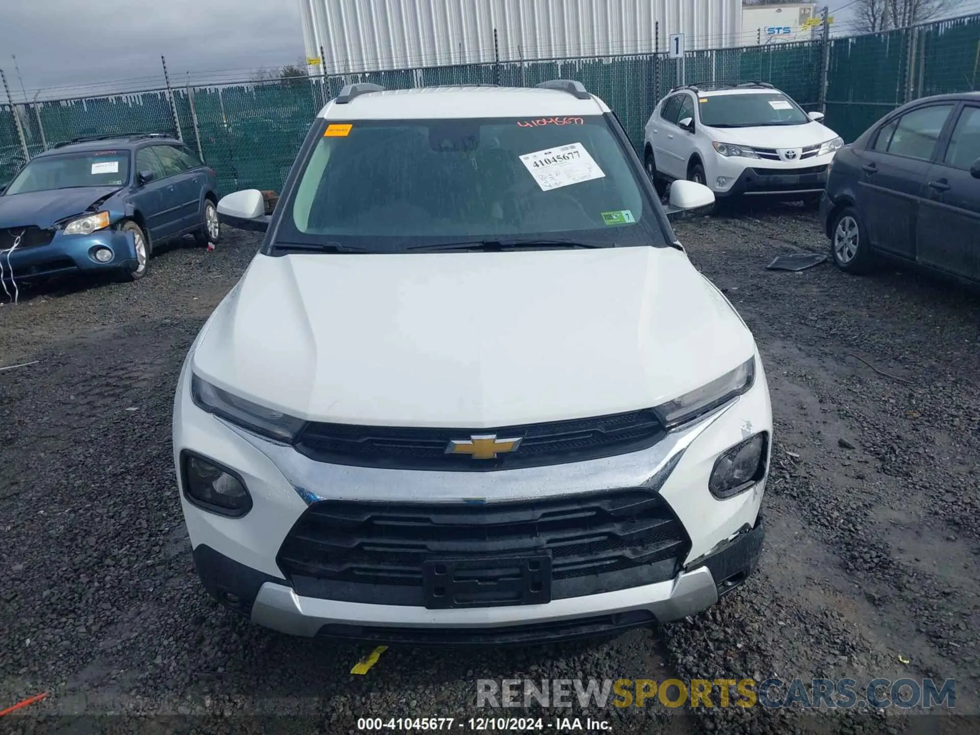 12 fotografías del automóvil dañado KL79MPSL6NB060952 CHEVROLET TRAILBLAZER 2022