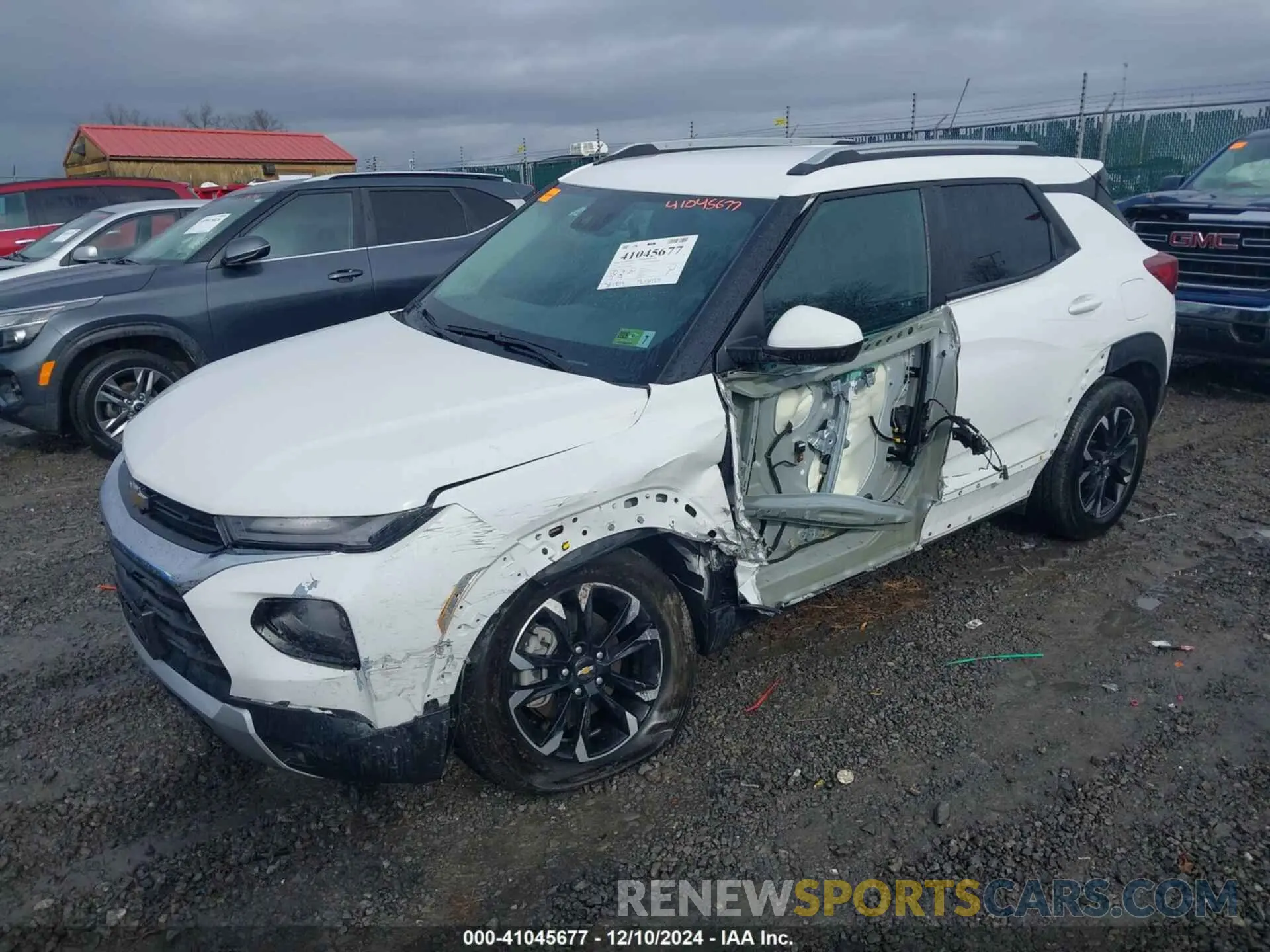 2 fotografías del automóvil dañado KL79MPSL6NB060952 CHEVROLET TRAILBLAZER 2022