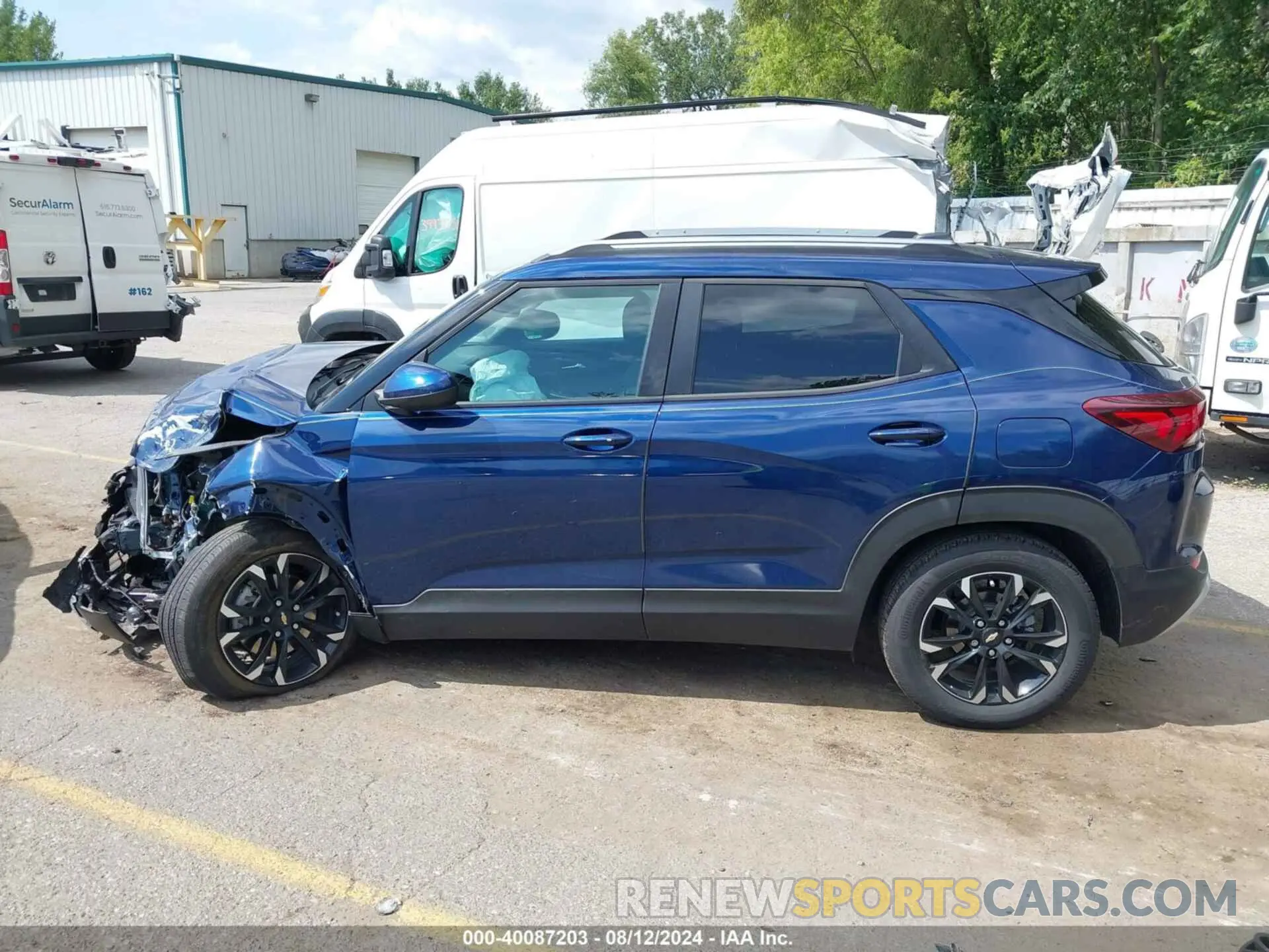 14 fotografías del automóvil dañado KL79MPSL7NB061107 CHEVROLET TRAILBLAZER 2022
