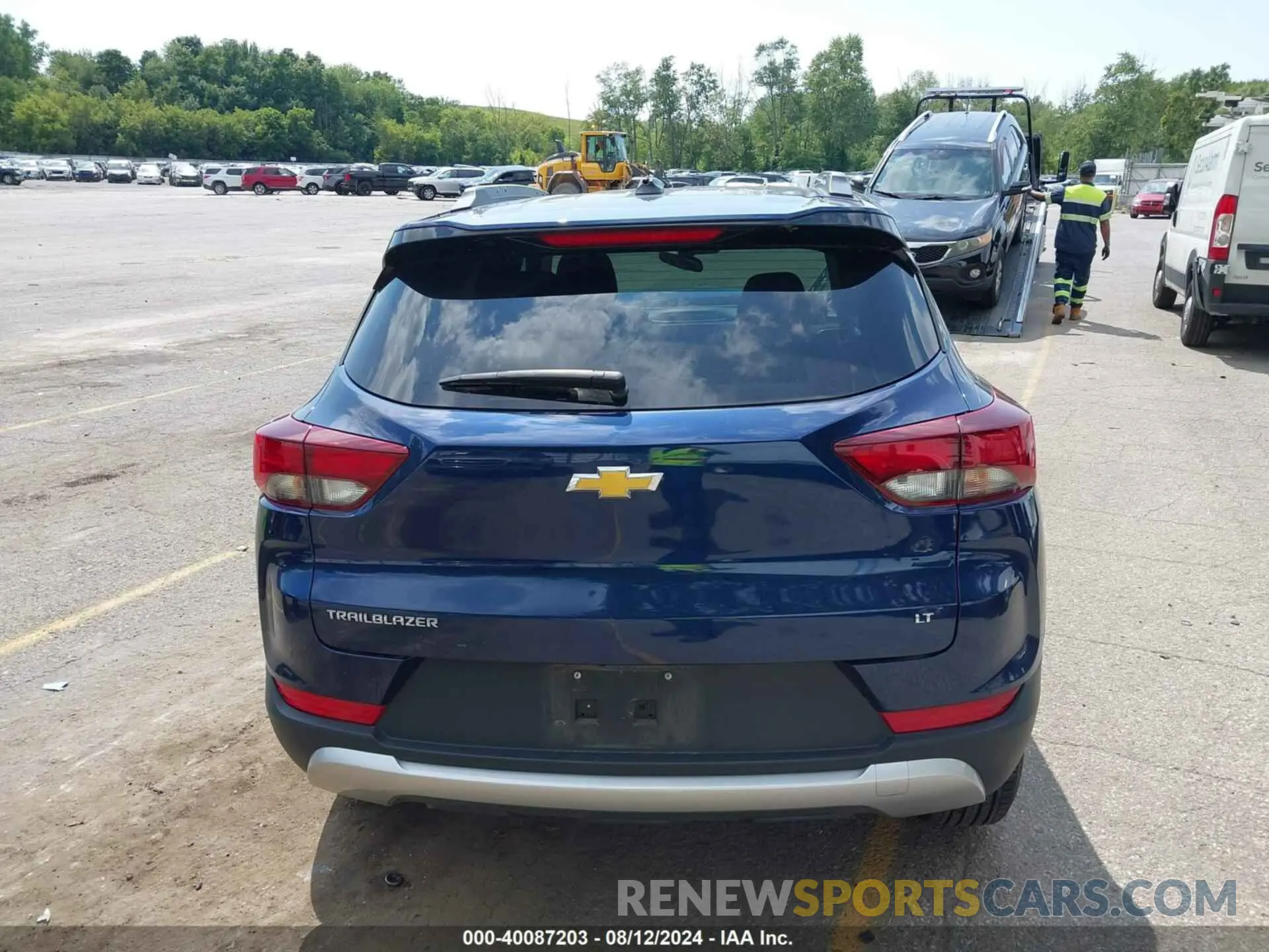 16 fotografías del automóvil dañado KL79MPSL7NB061107 CHEVROLET TRAILBLAZER 2022