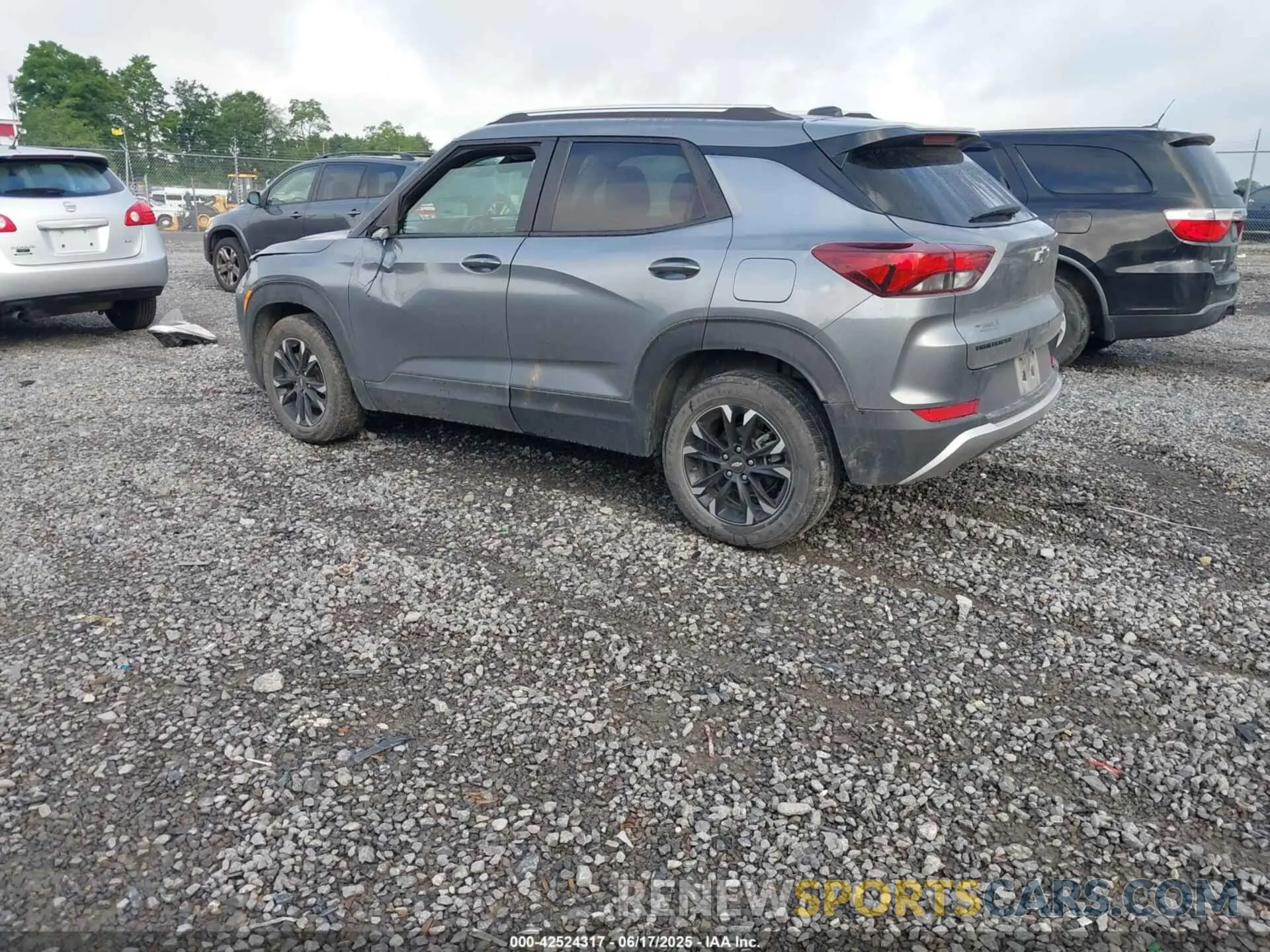 3 fotografías del automóvil dañado KL79MPSL8NB059110 CHEVROLET TRAILBLAZER 2022