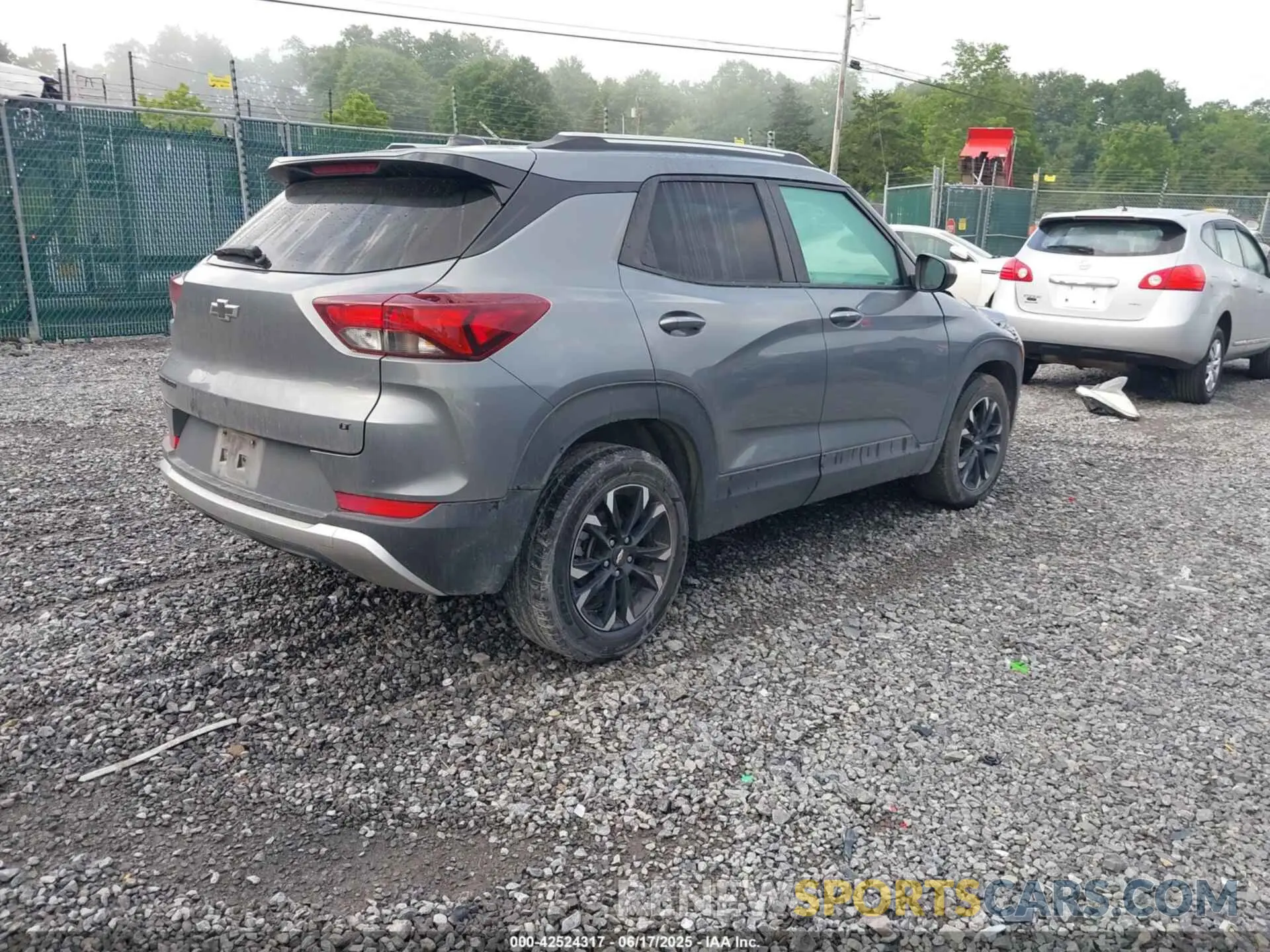4 fotografías del automóvil dañado KL79MPSL8NB059110 CHEVROLET TRAILBLAZER 2022