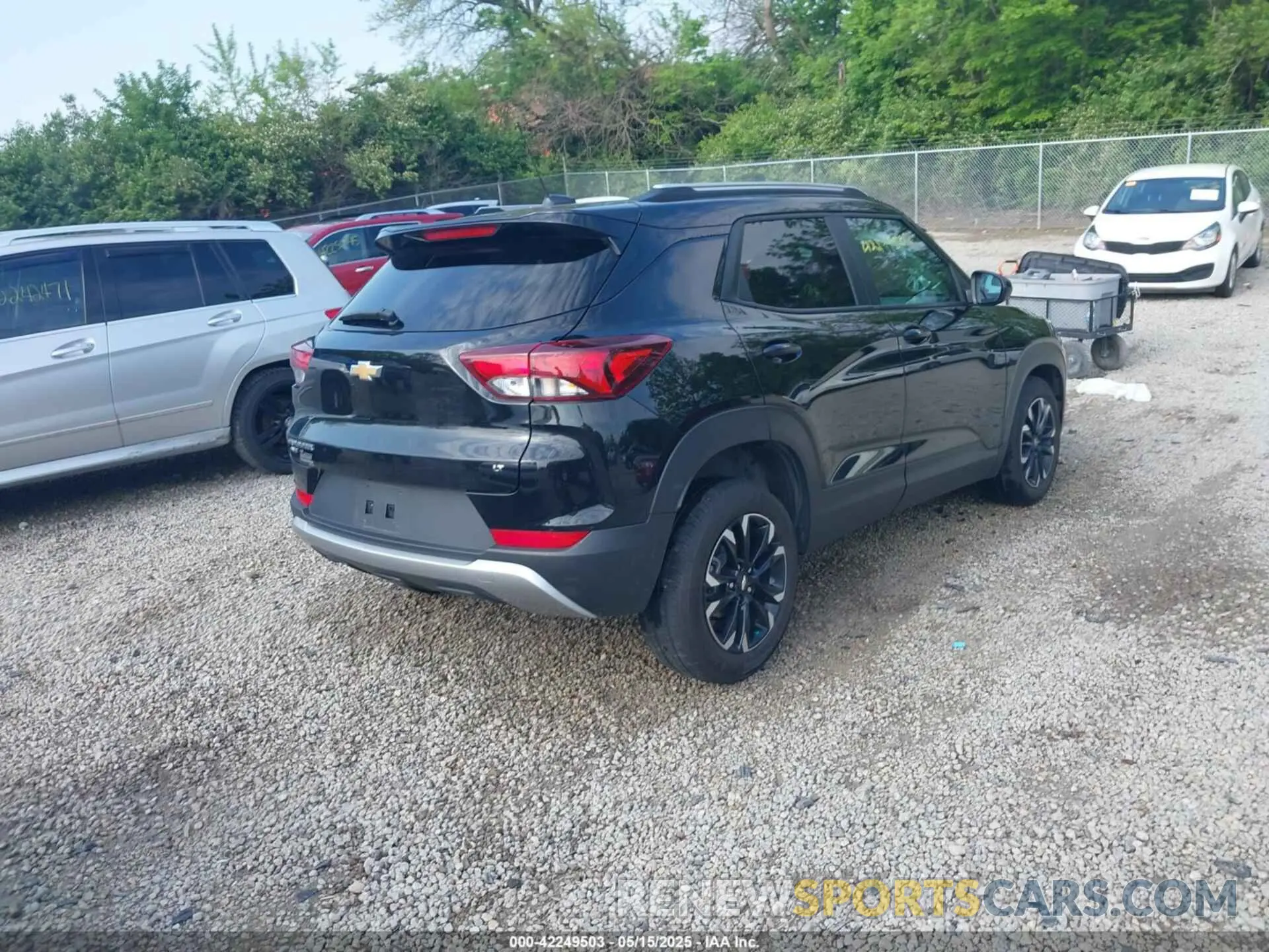 4 fotografías del automóvil dañado KL79MRSL5NB017683 CHEVROLET TRAILBLAZER 2022