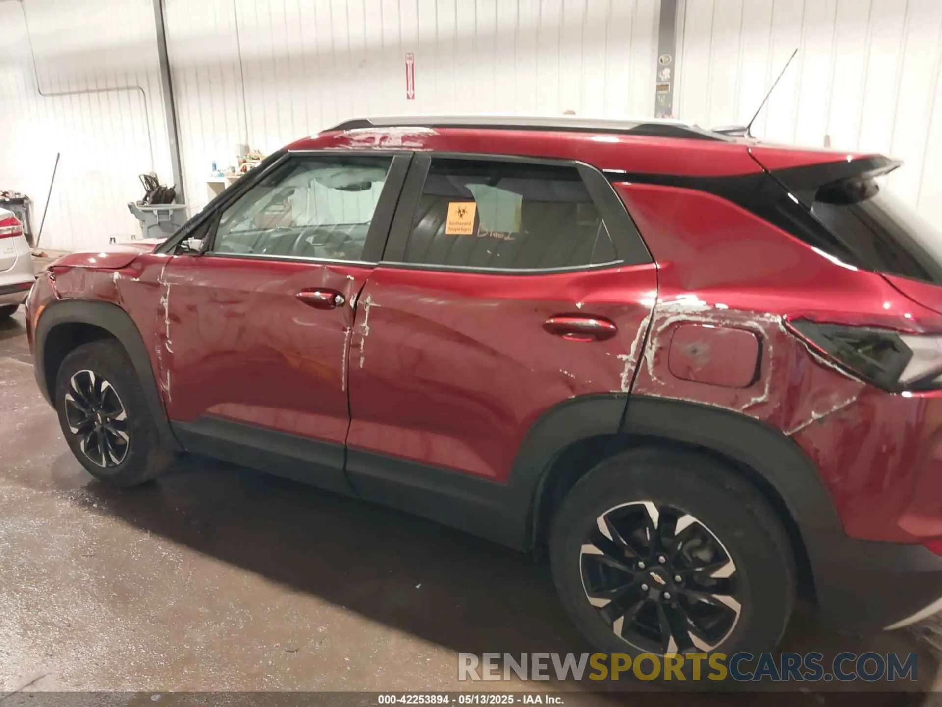 6 fotografías del automóvil dañado KL79MRSL5NB044785 CHEVROLET TRAILBLAZER 2022