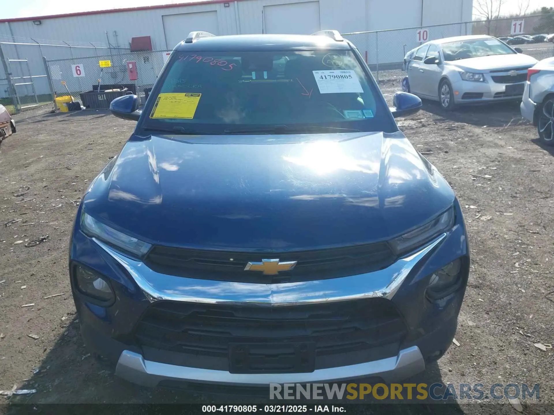 12 fotografías del automóvil dañado KL79MRSLXNB087499 CHEVROLET TRAILBLAZER 2022