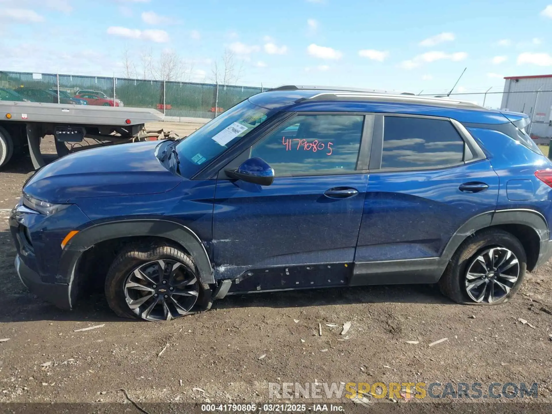 14 fotografías del automóvil dañado KL79MRSLXNB087499 CHEVROLET TRAILBLAZER 2022