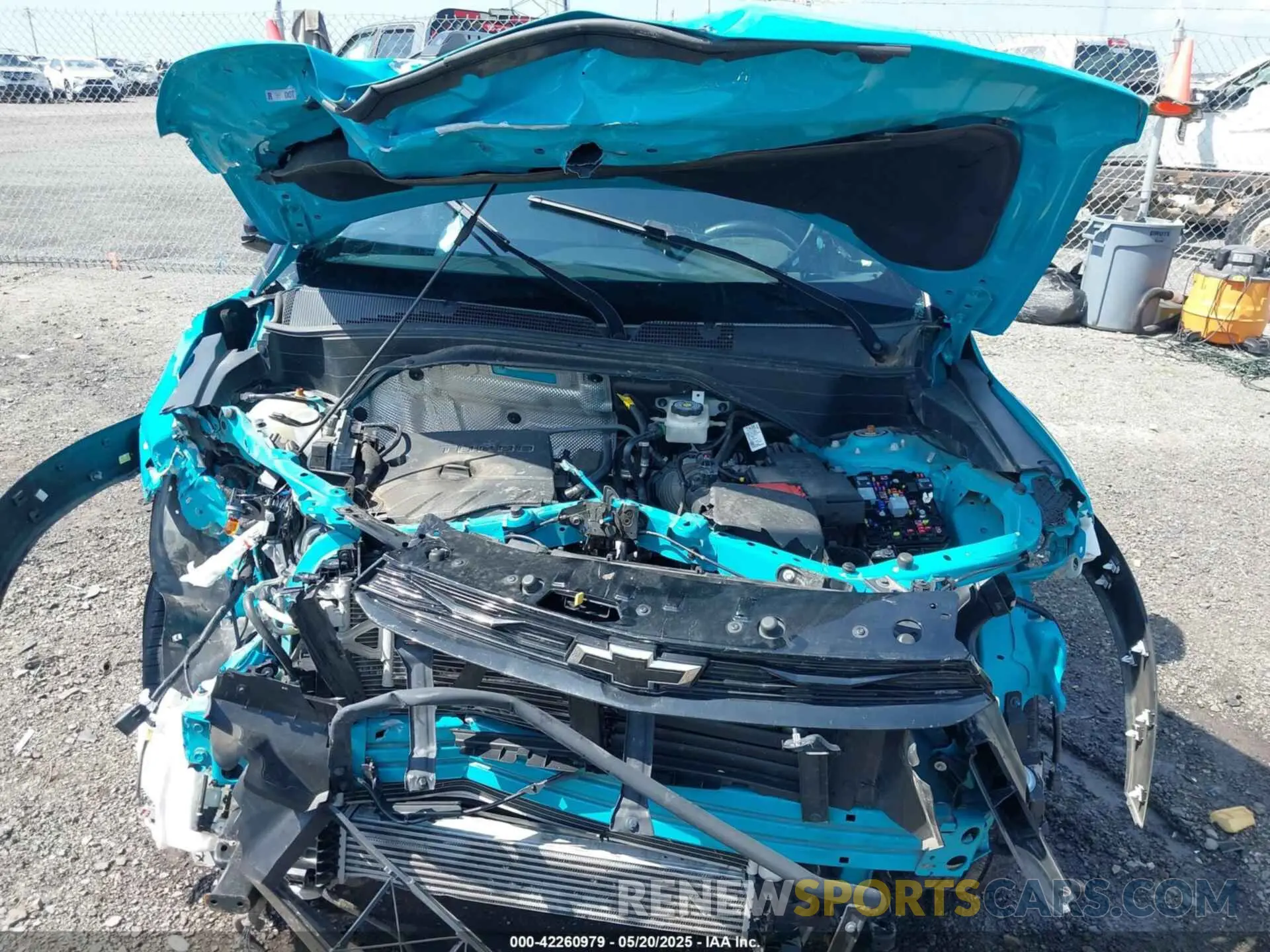 10 fotografías del automóvil dañado KL79MTSL1NB037815 CHEVROLET TRAILBLAZER 2022