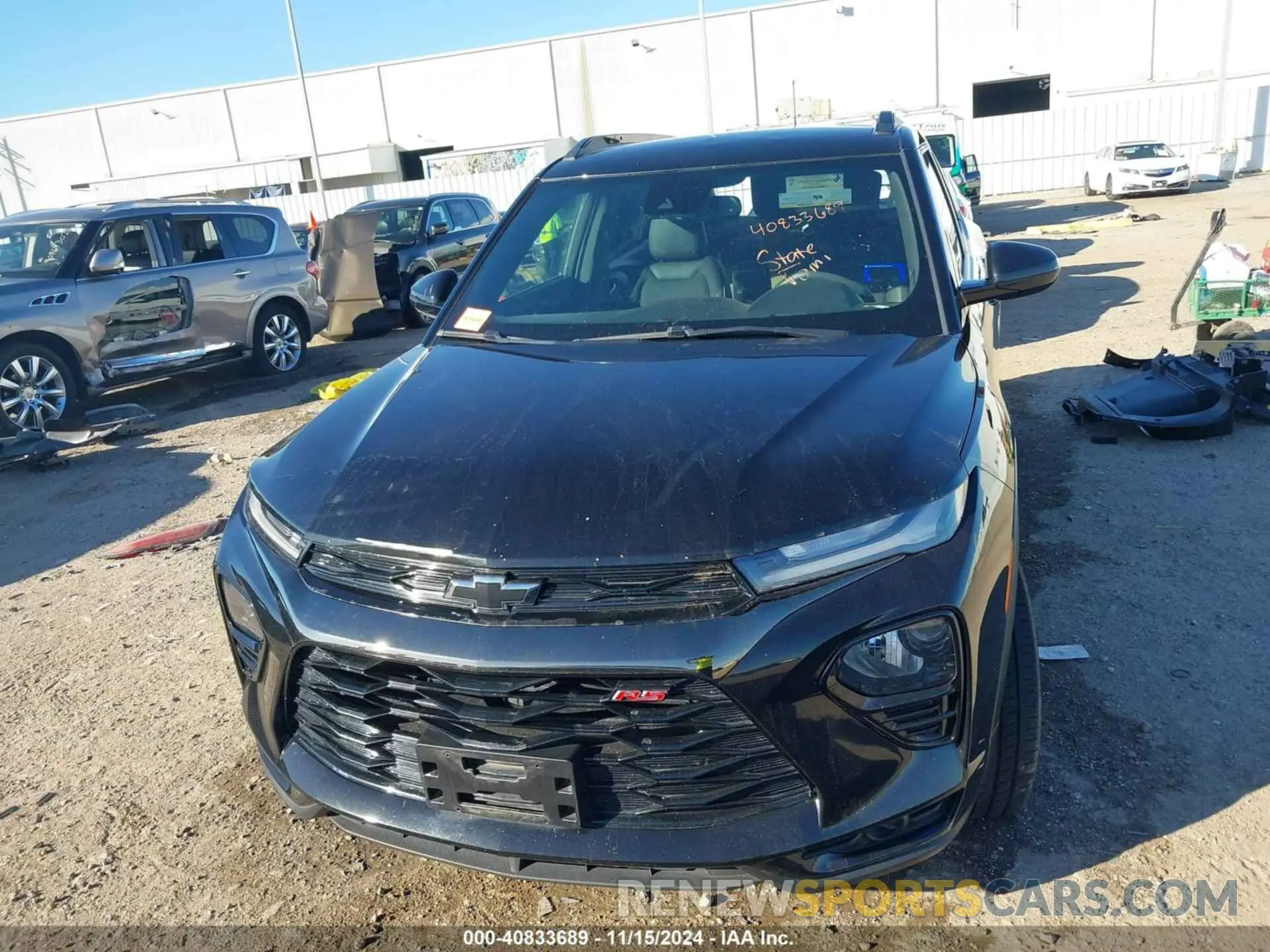 13 fotografías del automóvil dañado KL79MTSL1NB098775 CHEVROLET TRAILBLAZER 2022