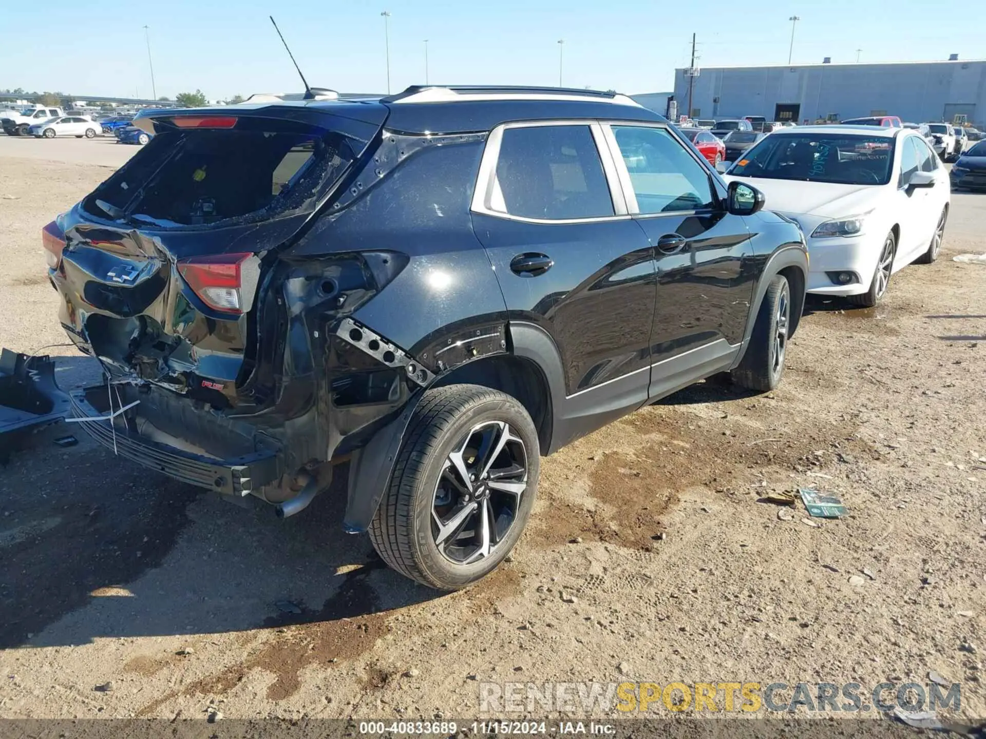 4 fotografías del automóvil dañado KL79MTSL1NB098775 CHEVROLET TRAILBLAZER 2022