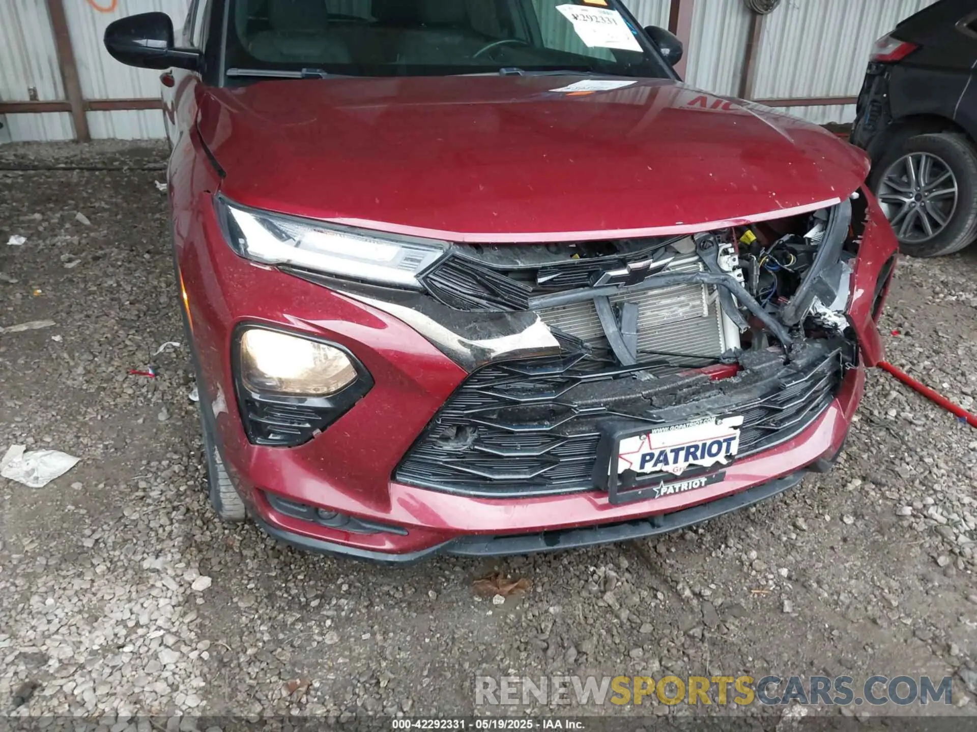 12 fotografías del automóvil dañado KL79MTSL2NB119293 CHEVROLET TRAILBLAZER 2022