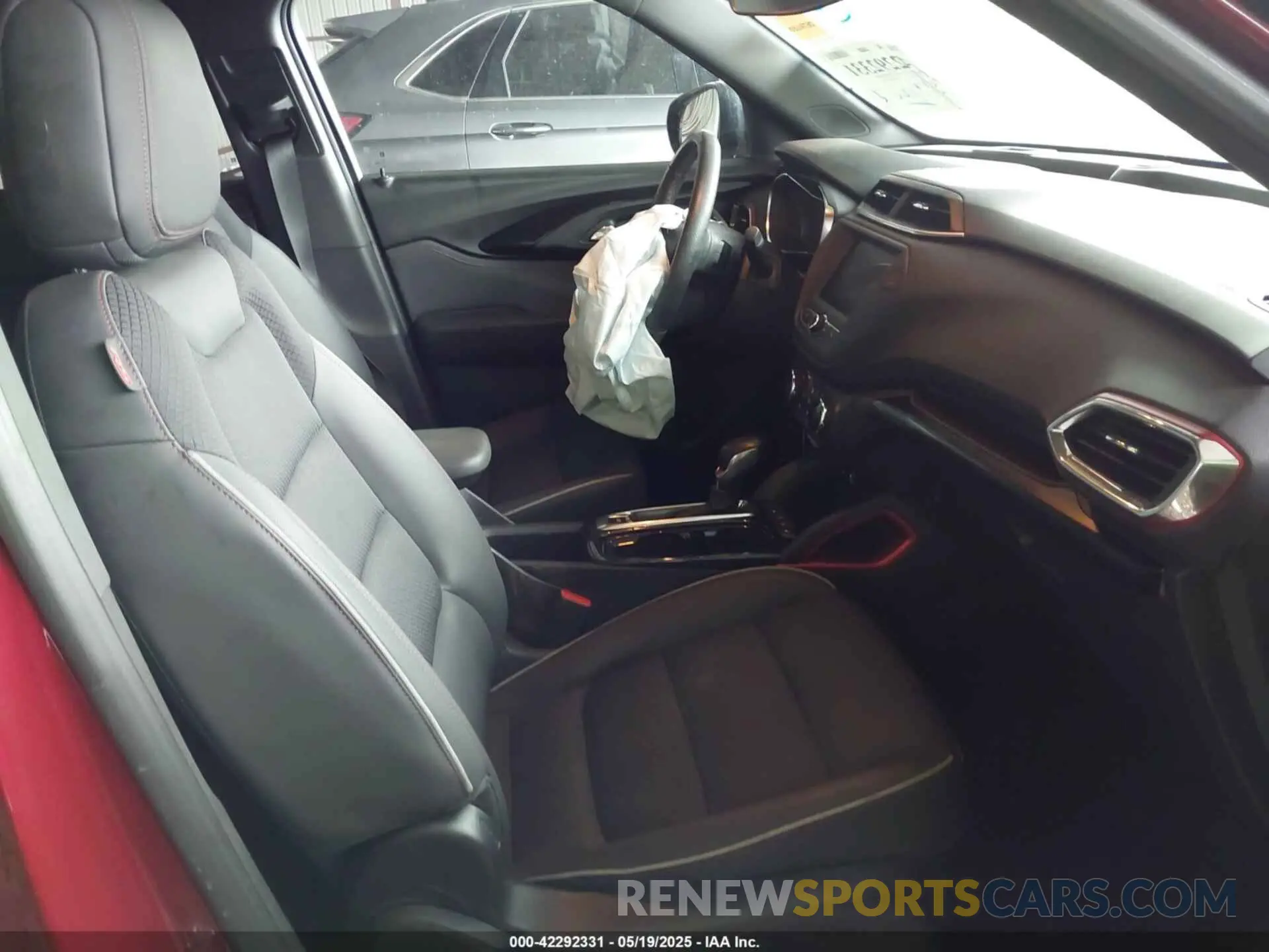 5 fotografías del automóvil dañado KL79MTSL2NB119293 CHEVROLET TRAILBLAZER 2022