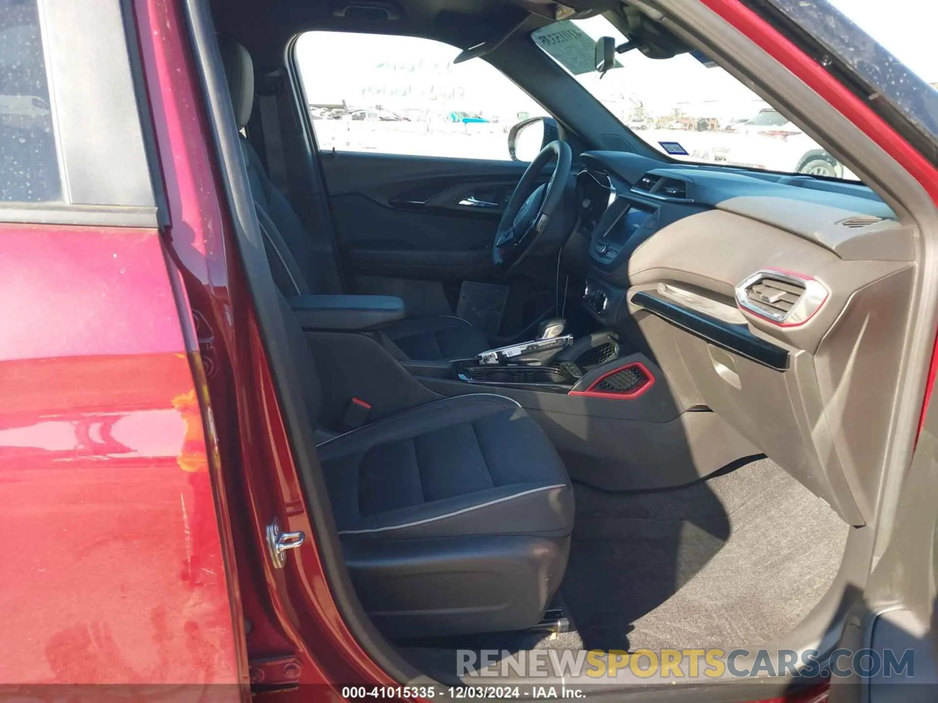 5 fotografías del automóvil dañado KL79MTSL3NB113986 CHEVROLET TRAILBLAZER 2022