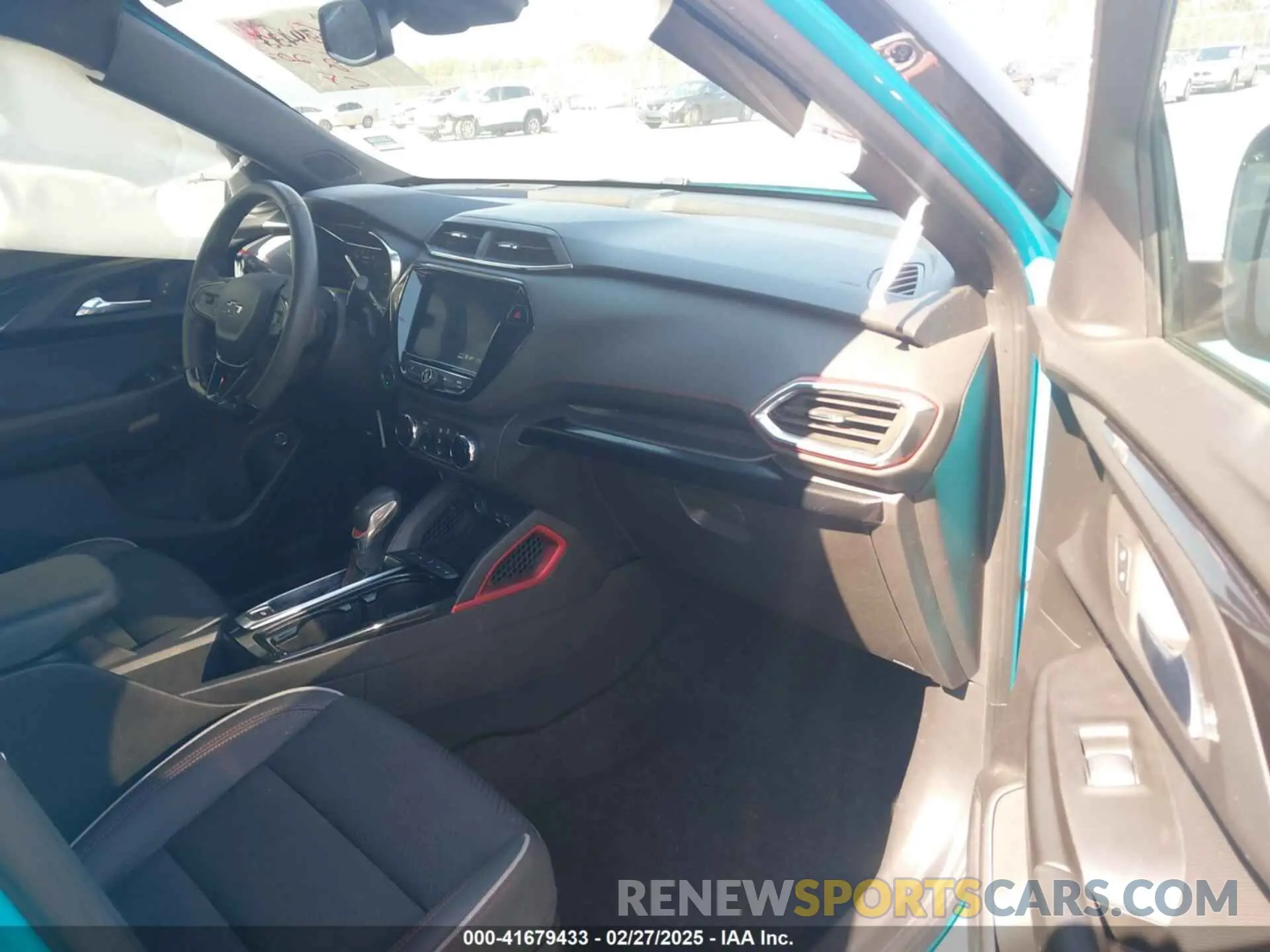 5 fotografías del automóvil dañado KL79MTSL4NB034682 CHEVROLET TRAILBLAZER 2022