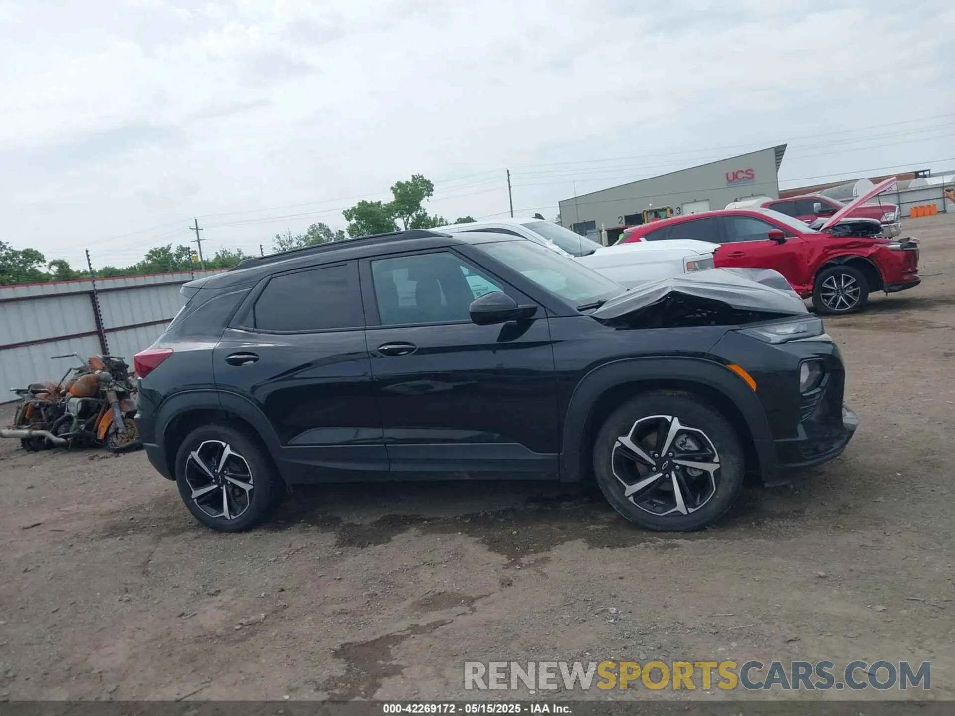 13 fotografías del automóvil dañado KL79MTSL5NB061647 CHEVROLET TRAILBLAZER 2022