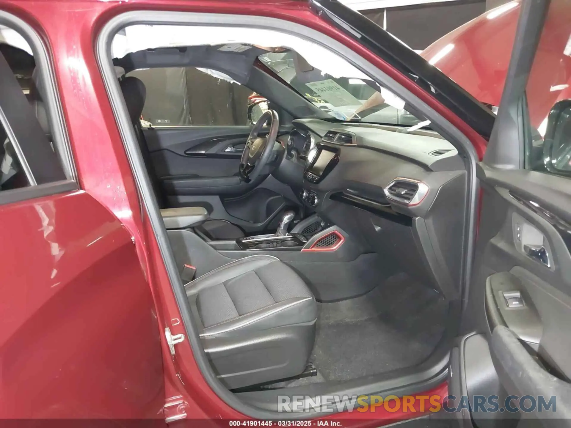 5 fotografías del automóvil dañado KL79MTSL6NB080806 CHEVROLET TRAILBLAZER 2022