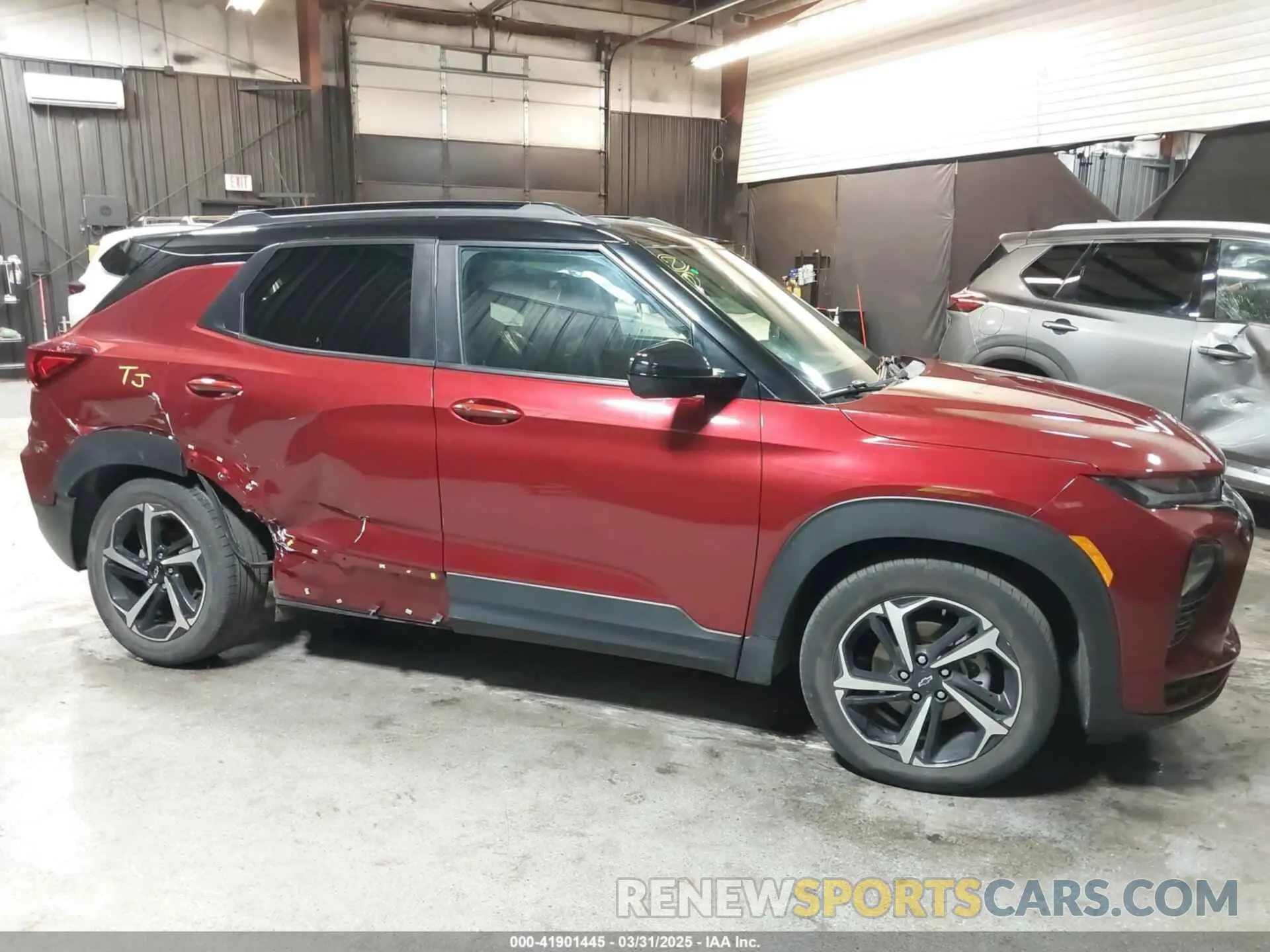 6 fotografías del automóvil dañado KL79MTSL6NB080806 CHEVROLET TRAILBLAZER 2022