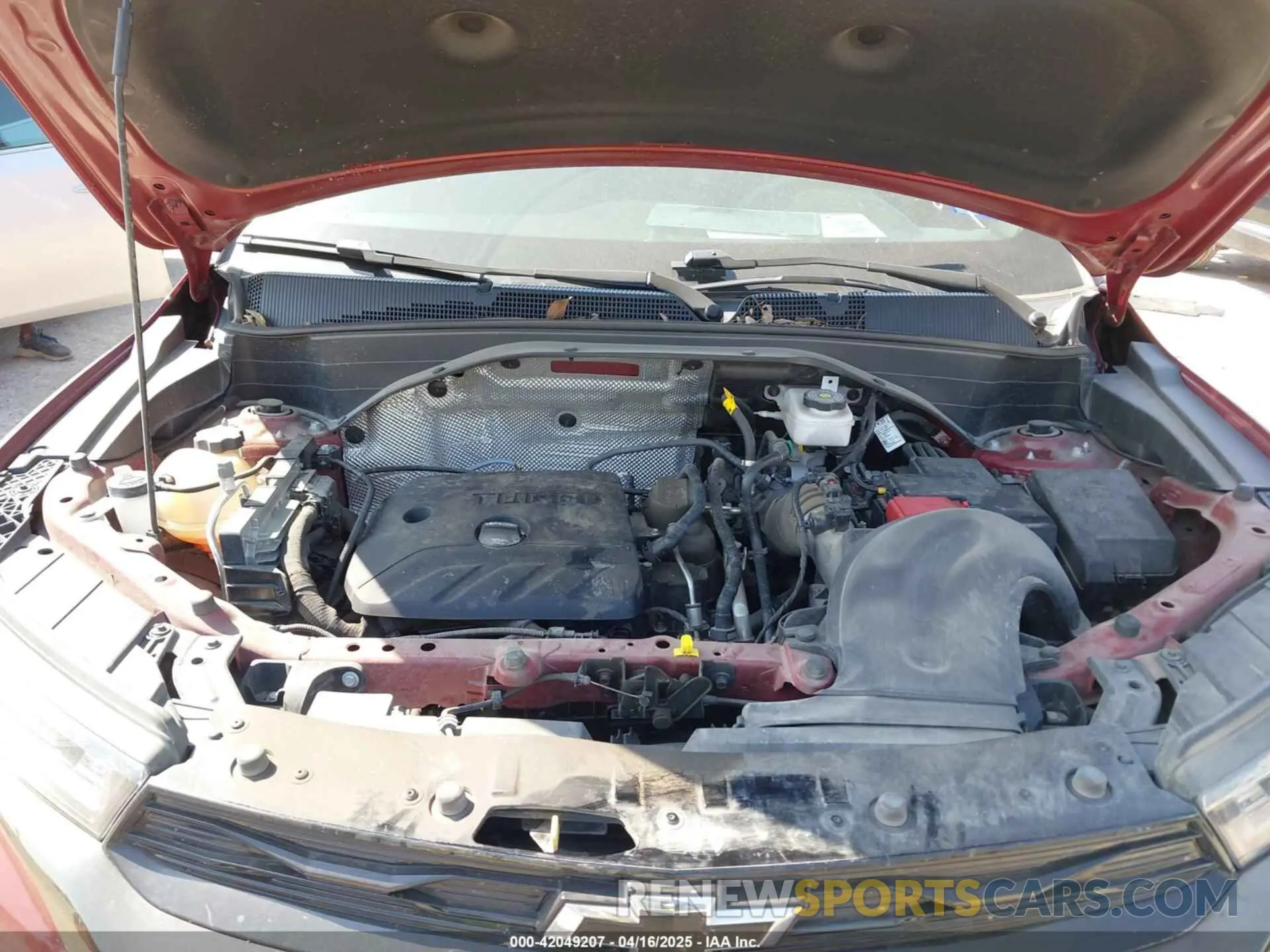 10 fotografías del automóvil dañado KL79MTSL7NB108094 CHEVROLET TRAILBLAZER 2022