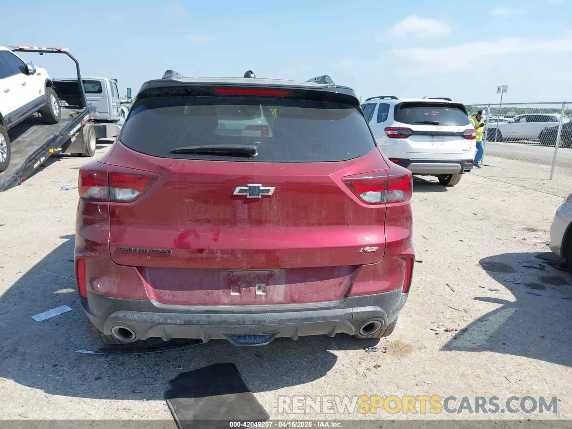 16 fotografías del automóvil dañado KL79MTSL7NB108094 CHEVROLET TRAILBLAZER 2022