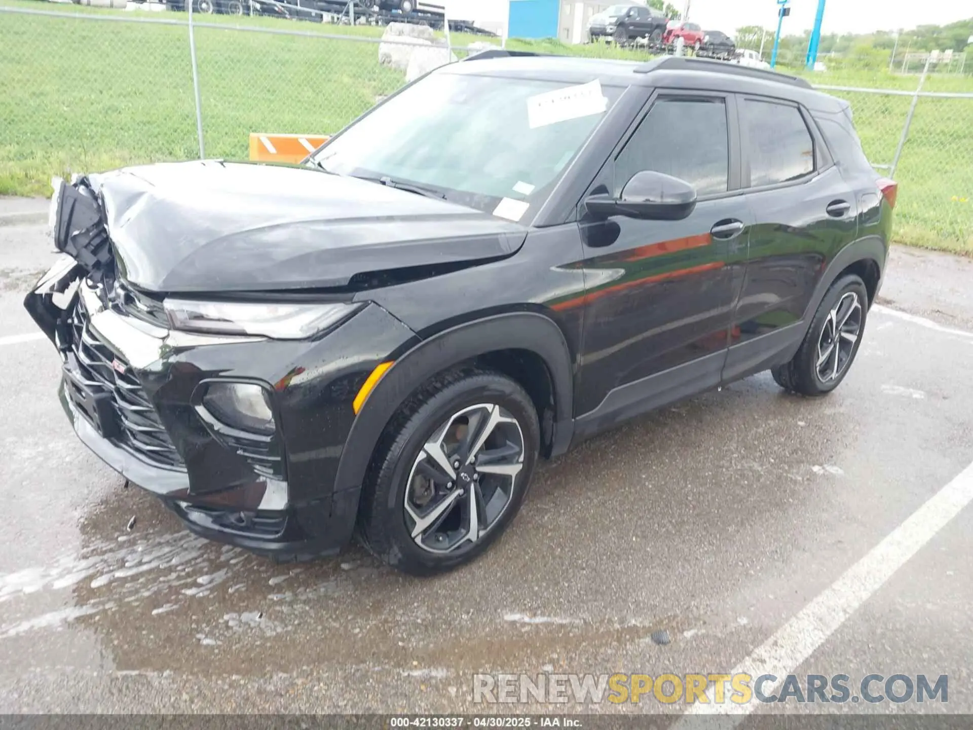 2 fotografías del automóvil dañado KL79MTSL8NB019134 CHEVROLET TRAILBLAZER 2022