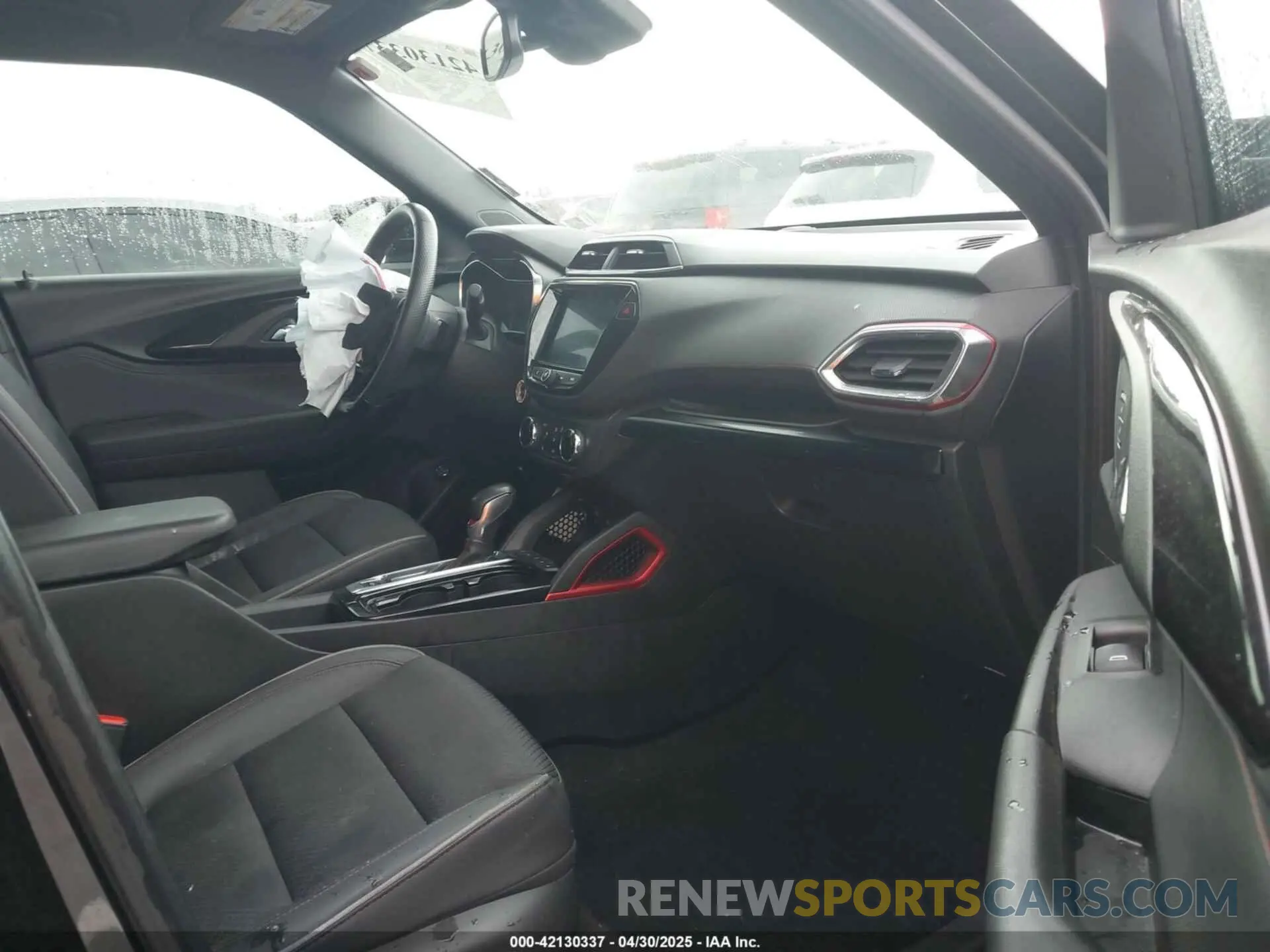 5 fotografías del automóvil dañado KL79MTSL8NB019134 CHEVROLET TRAILBLAZER 2022