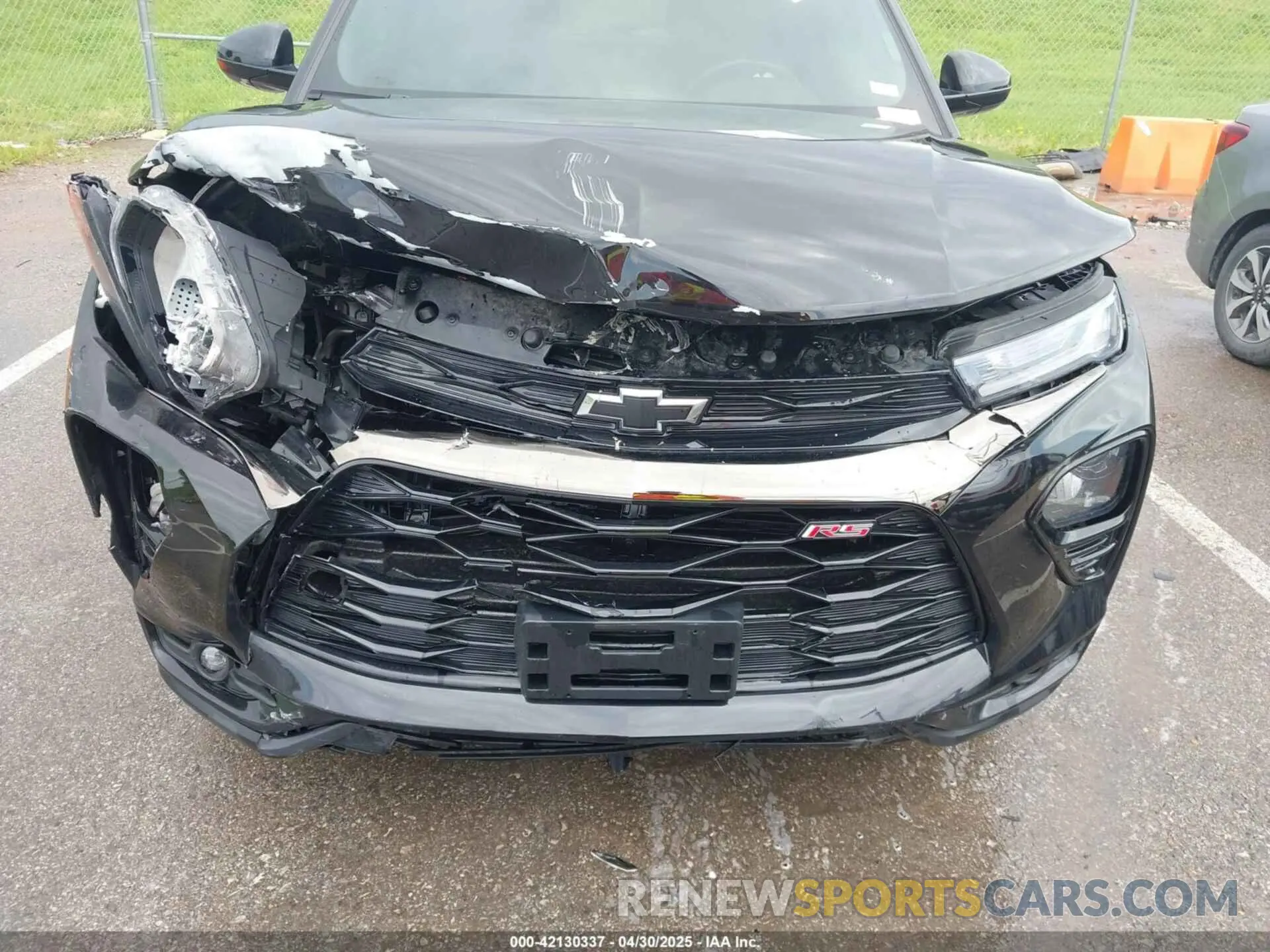 6 fotografías del automóvil dañado KL79MTSL8NB019134 CHEVROLET TRAILBLAZER 2022